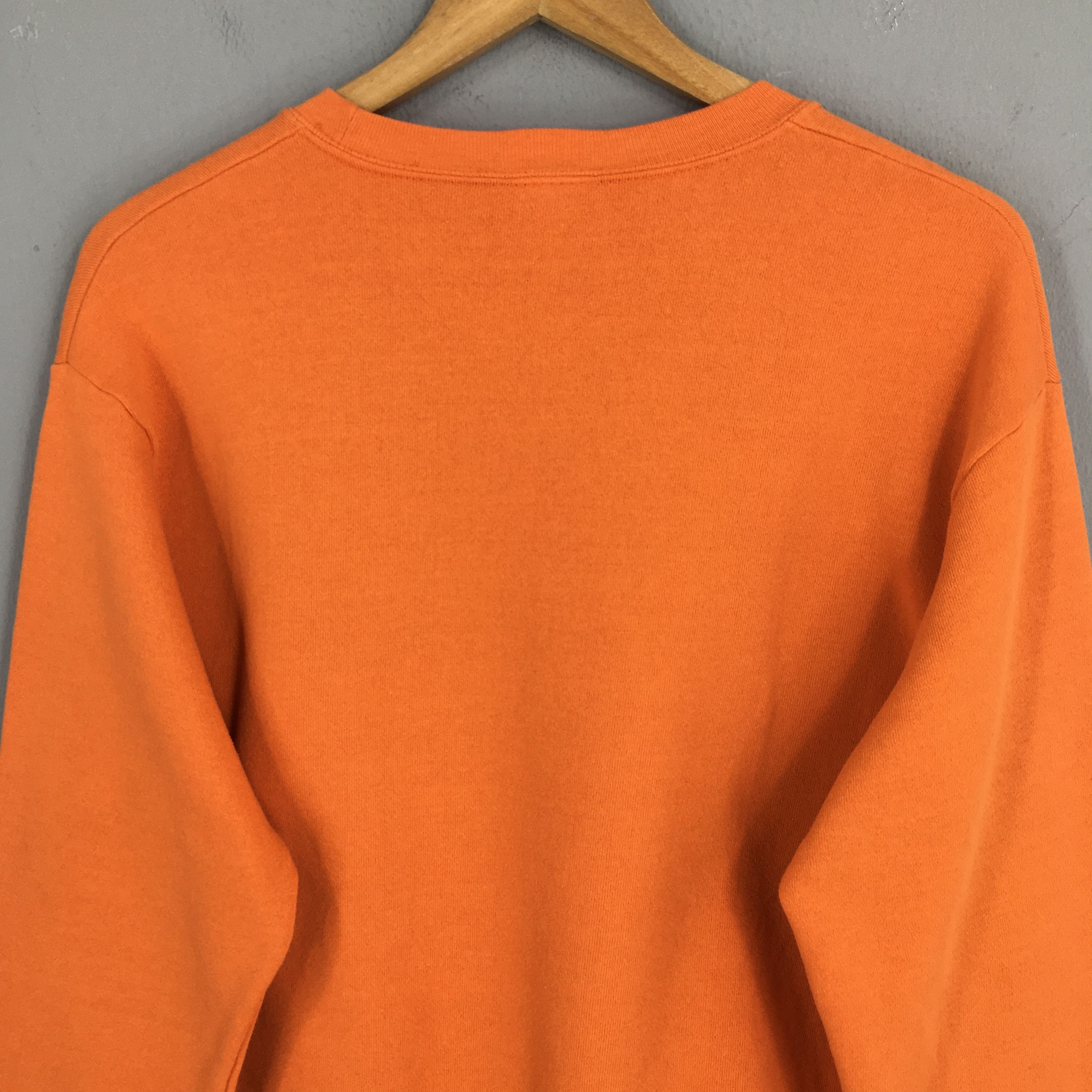 NFL × Vintage Vintage Cleveland Browns Rugby NFL Orange Sweatshirt Medium Size US M / EU 48-50 / 2 - 8 Thumbnail