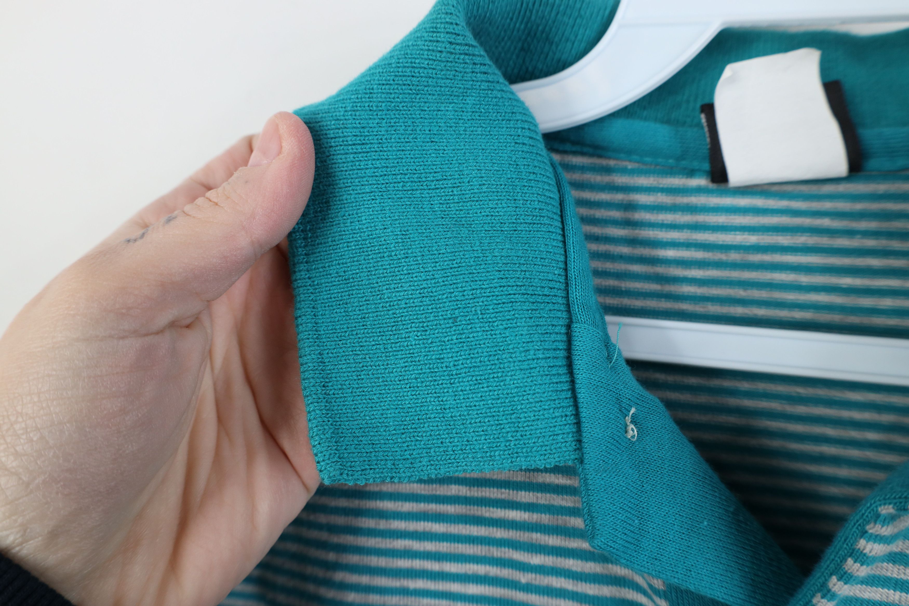 Vintage Vintage 70s Streetwear Knit Short Sleeve Golf Polo Shirt USA Size US L / EU 52-54 / 3 - 4 Thumbnail
