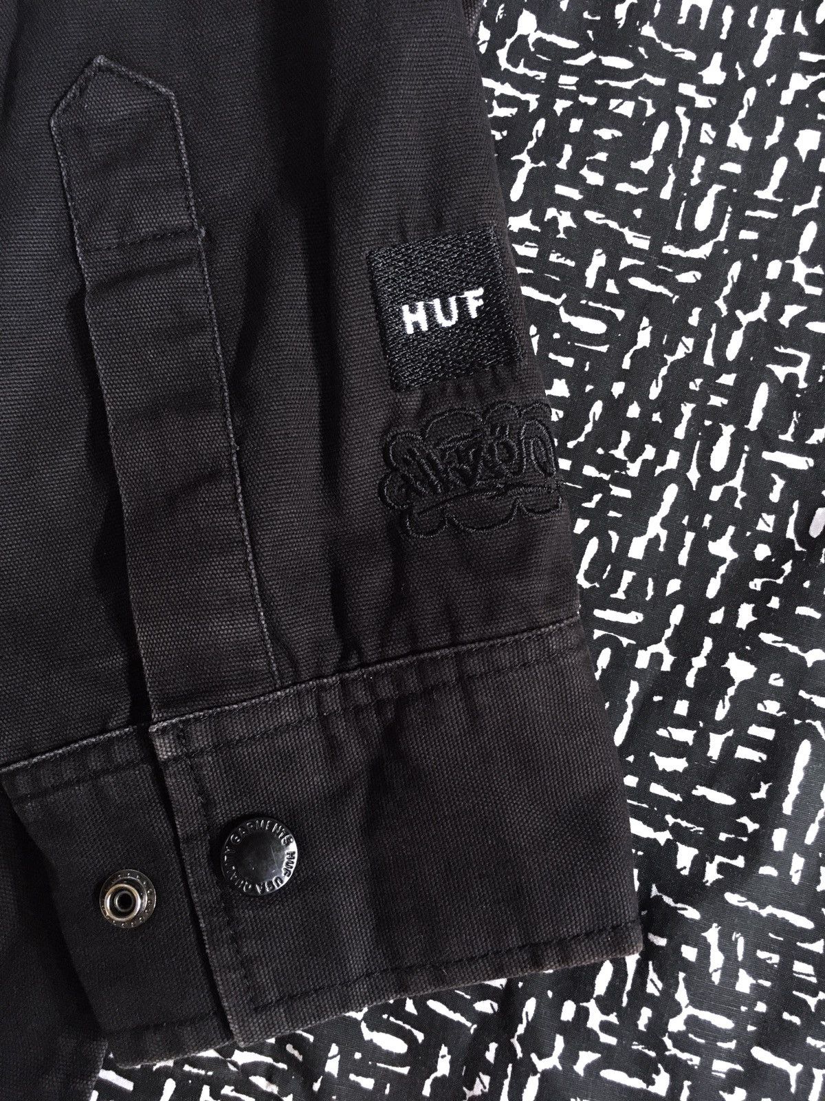 Haze Huf x Eric Haze Canvas Outer Jacket Size US L / EU 52-54 / 3 - 4 Thumbnail