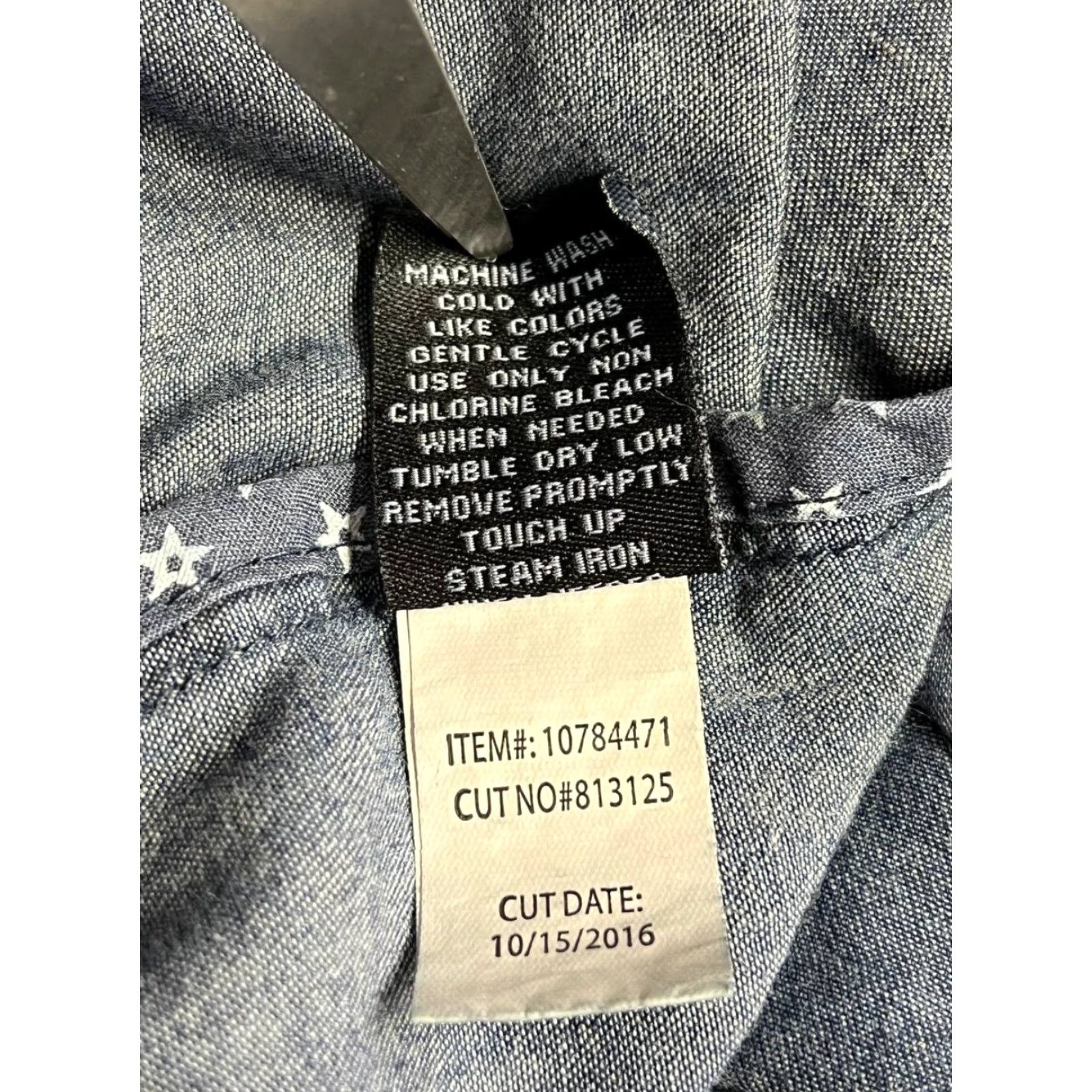 Torrid Torrid Parka Jacket Denim Hooded Zip Solid Blue Plus Size 0 Women Mid-Length Cotton Jacket Coat Size XS / US 0-2 / IT 36-38 - 7 Thumbnail