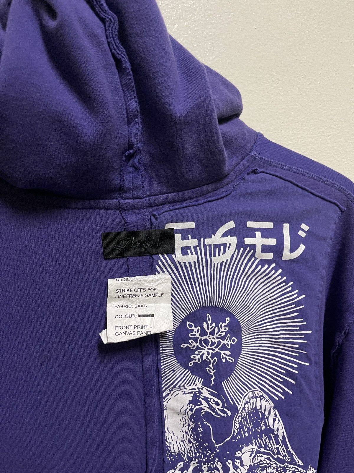 Diesel Diesel Asymmetrical Hybrid Hoodie Size M / US 6-8 / IT 42-44 - 11 Thumbnail