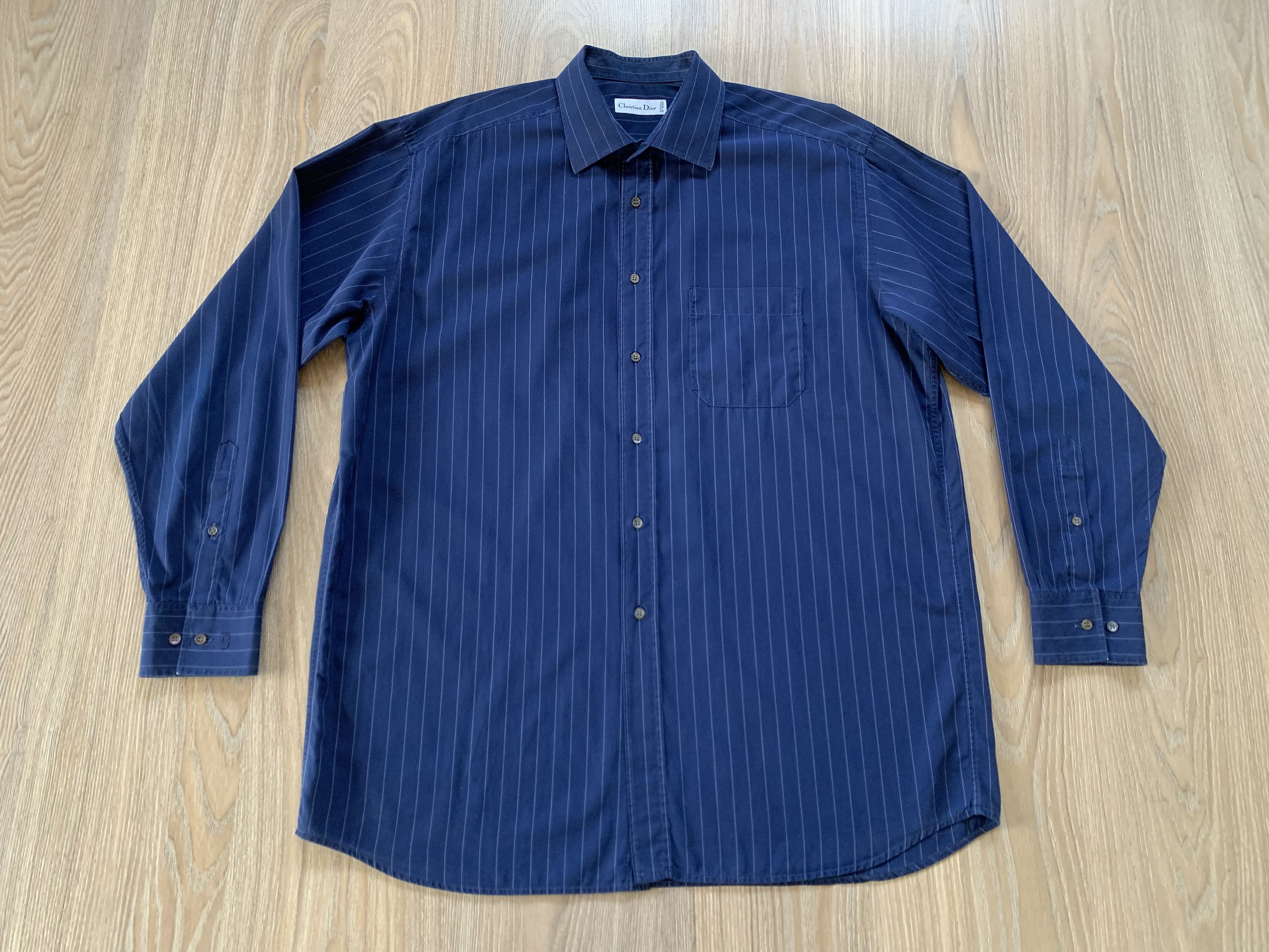 Dior Christian Dior Vintage Shirt Size US L / EU 52-54 / 3 - 2 Thumbnail