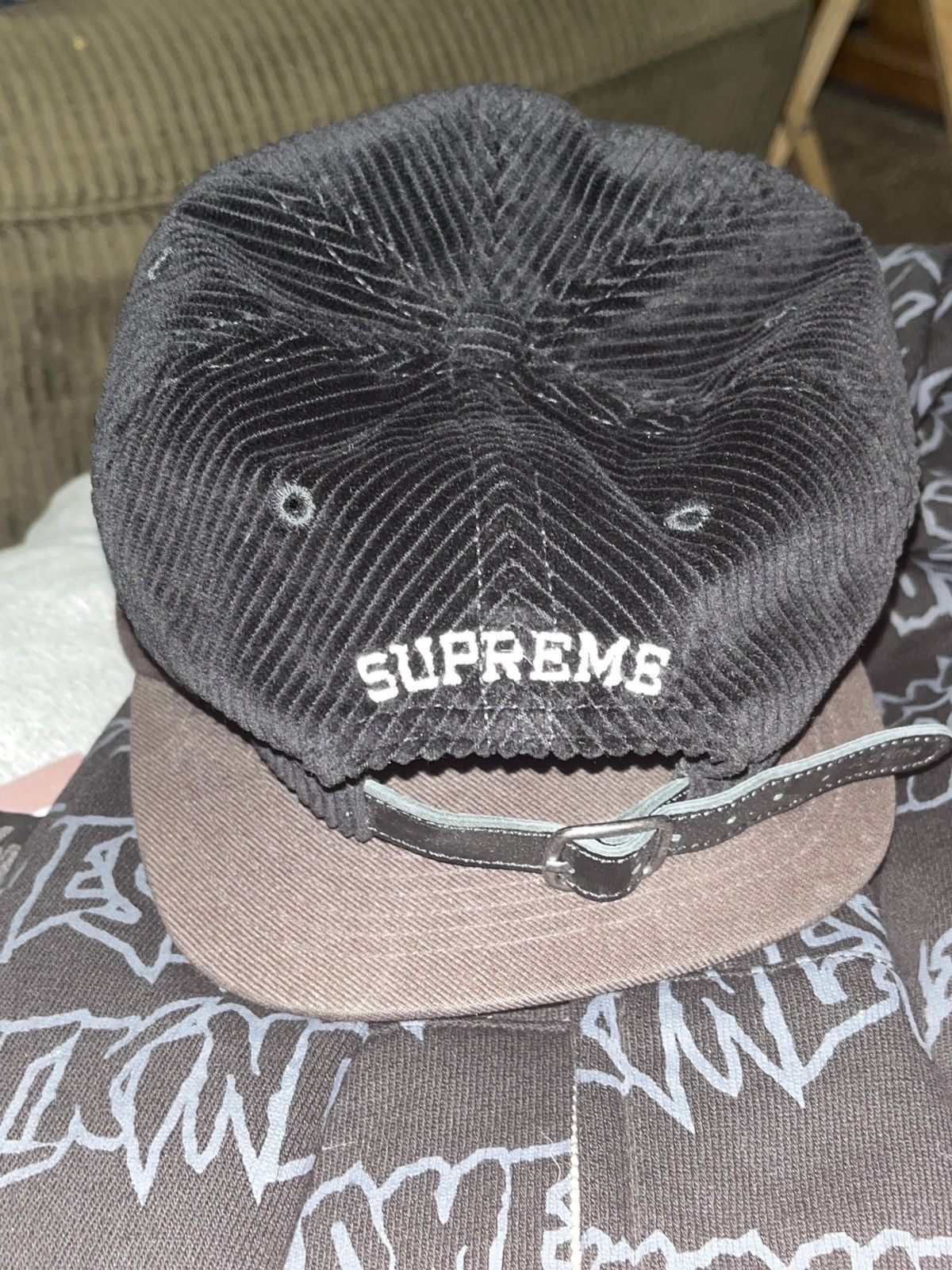 Supreme Supreme Corduroy S logo hat Size ONE SIZE - 2 Thumbnail