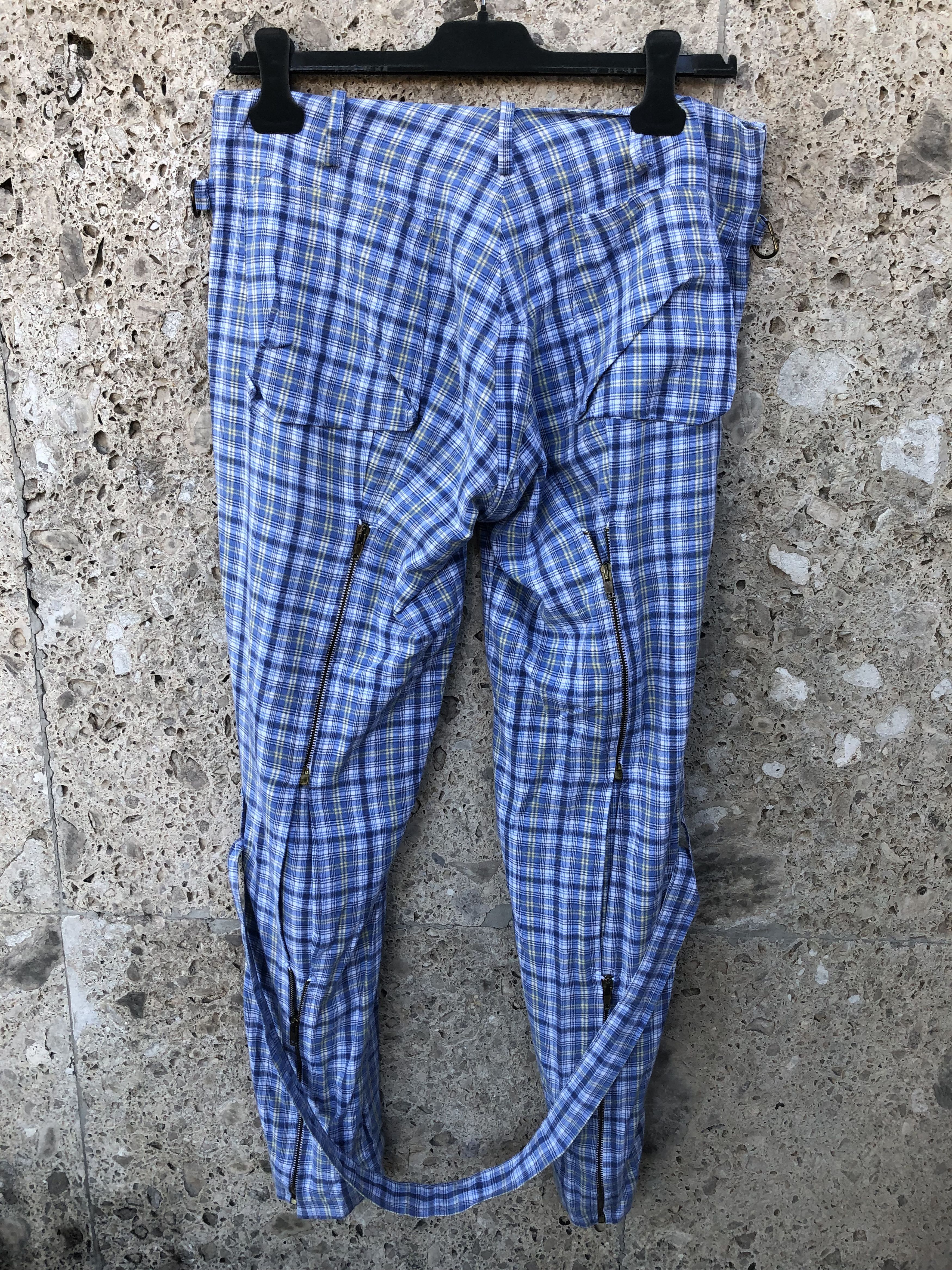 Vivienne Westwood Vivienne Westwood Vintage Gingham Bondage pants Size US 30 / EU 46 - 4 Thumbnail