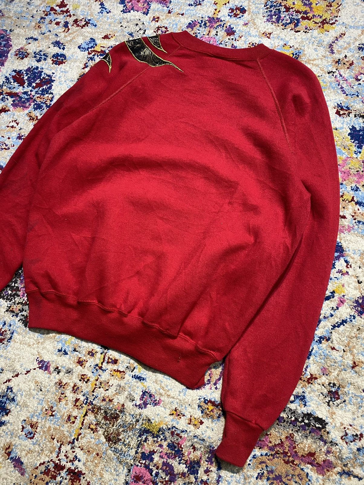 Lee 1989 Lee Sturdy Sweats Embroidered Ribbons Sweatshirts Size US L / EU 52-54 / 3 - 6 Thumbnail