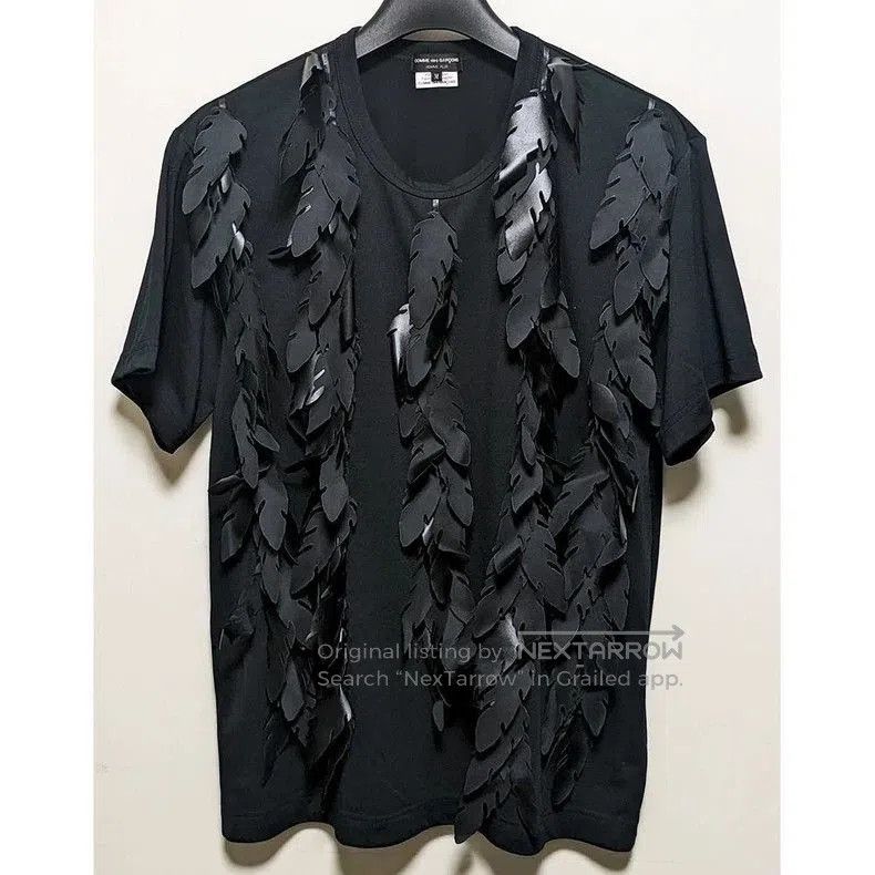 Comme des Garcons Comme des Garcons Homme Plus Leaf Layered Tee. Size US M / EU 48-50 / 2 - 1 Thumbnail