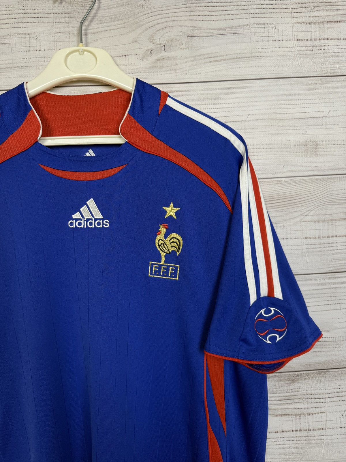 Adidas Adidas x France 2006 Jersey T Shirt Tee Navy Size US M / EU 48-50 / 2 - 3 Thumbnail