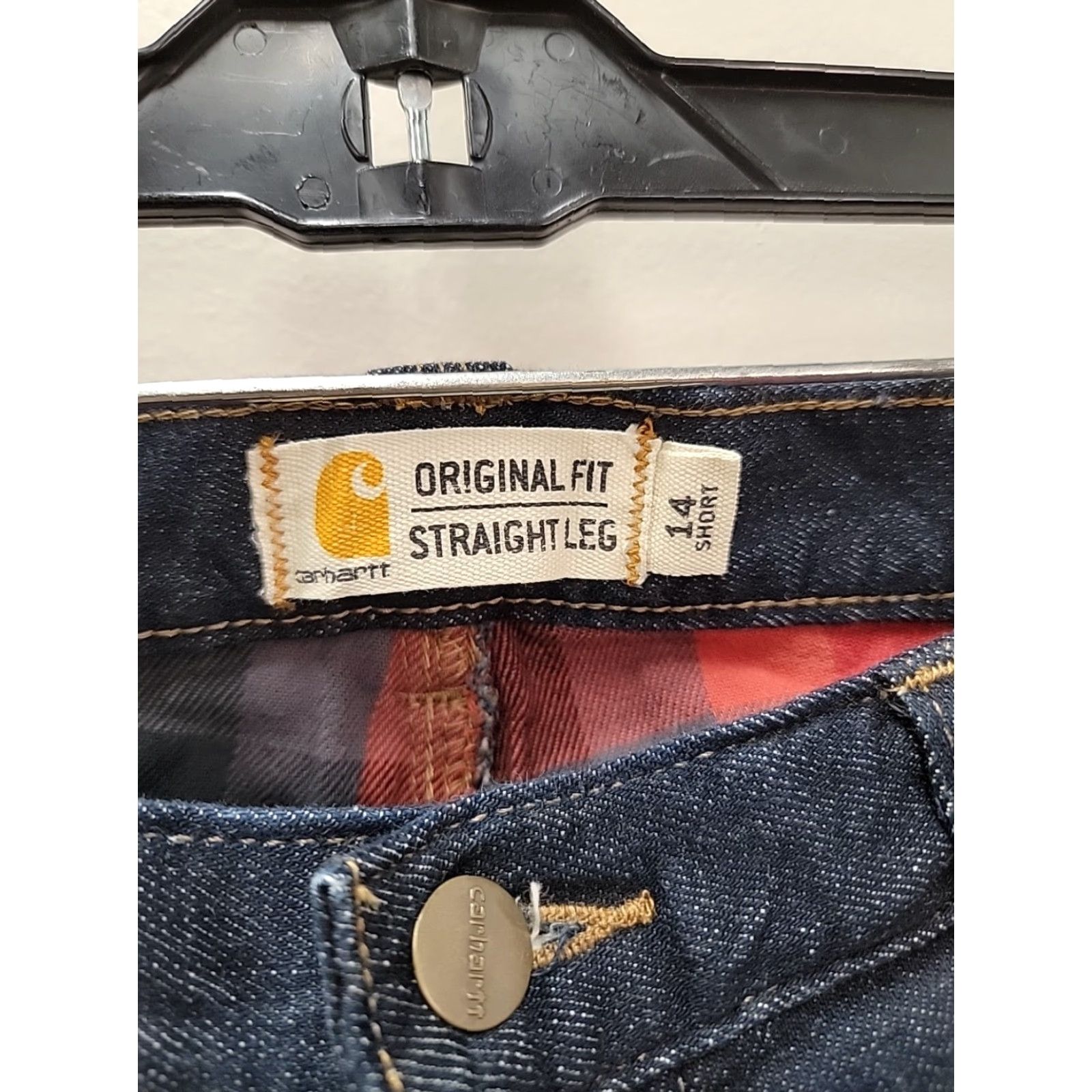 Carhartt Carhartt Jeans 14 Short Original Fit Straight Leg Denim Wash Women Jeans Size 36" / US 14 / IT 50 - 2 Thumbnail