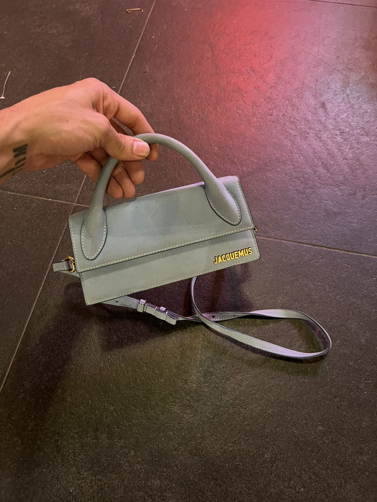 Jacquemus JACQUEMUS Blue 'Le Chiquito Long' Bag Size ONE SIZE - 12 Thumbnail