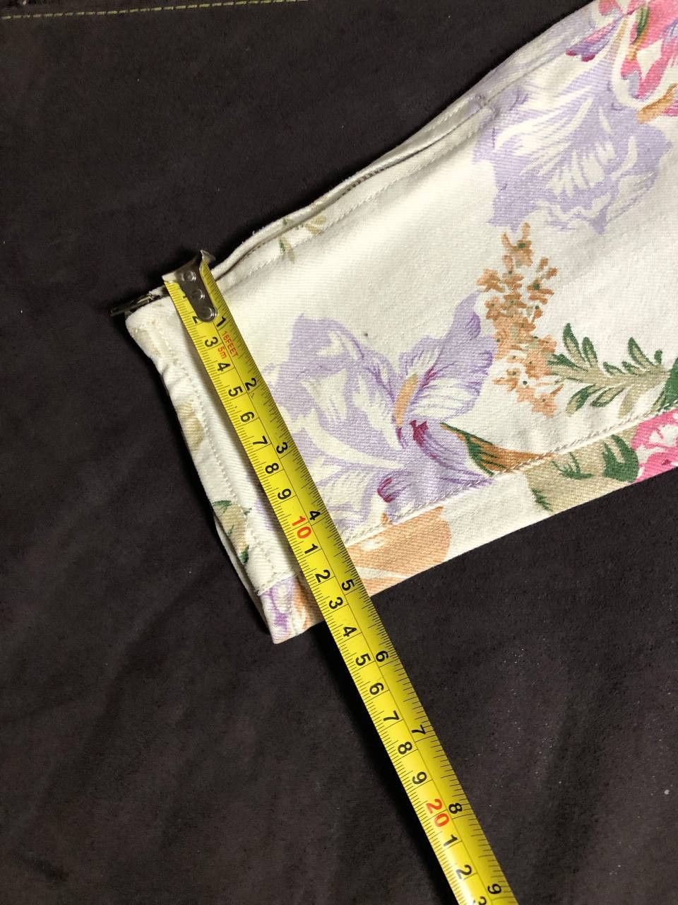 Denim & Supply Ralph Lauren Ralph Lauren Denim & Supply Skinny Jeans Floral Print Size 29" - 7 Thumbnail
