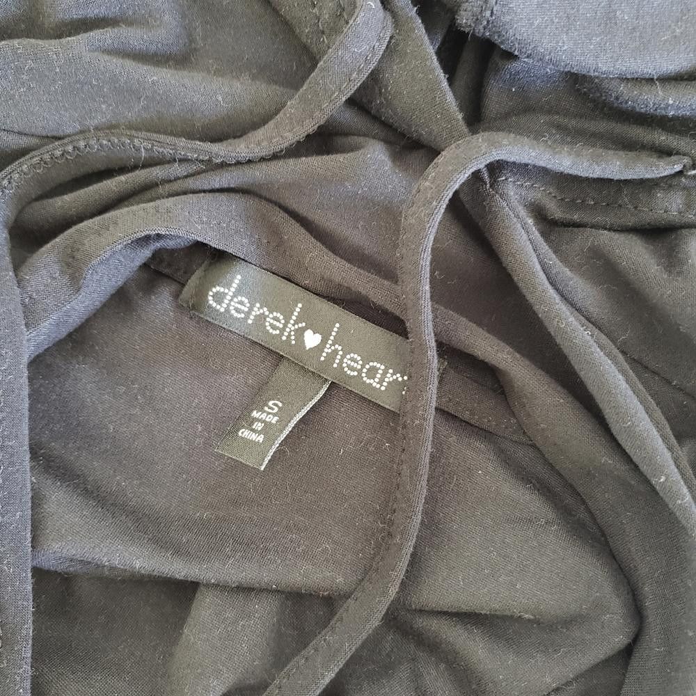 Designer Black White Striped DH Sweat Suit Long Sleeve Size 28" / US 6 / IT 42 - 3 Thumbnail
