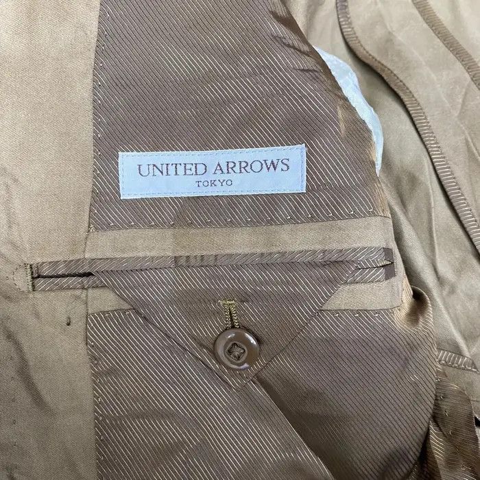 United Arrows Vtg 90’ UNITED ARROWS TOKYO Japan 2 Button Blazer Sport Coat Size 40R - 6 Thumbnail