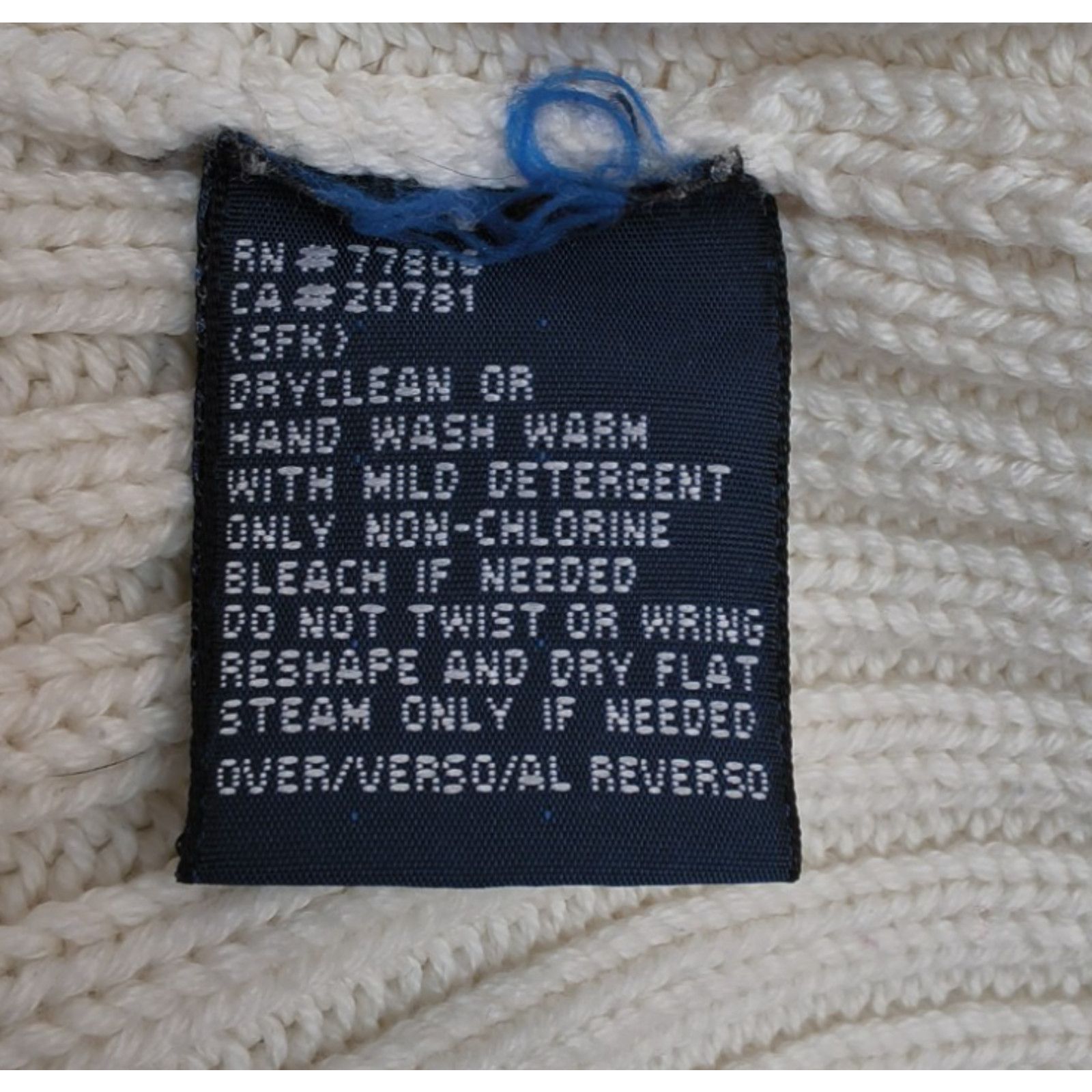 Tommy Hilfiger Tommy Hilfiger Sweater Men's L White Flag Logo 90's Cotton Size US L / EU 52-54 / 3 - 12 Thumbnail