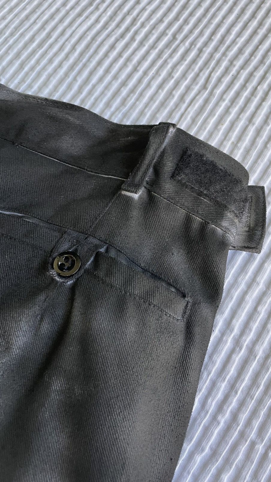 Handmade Painted Black Camo Pants Size US 34 / EU 50 - 16 Thumbnail