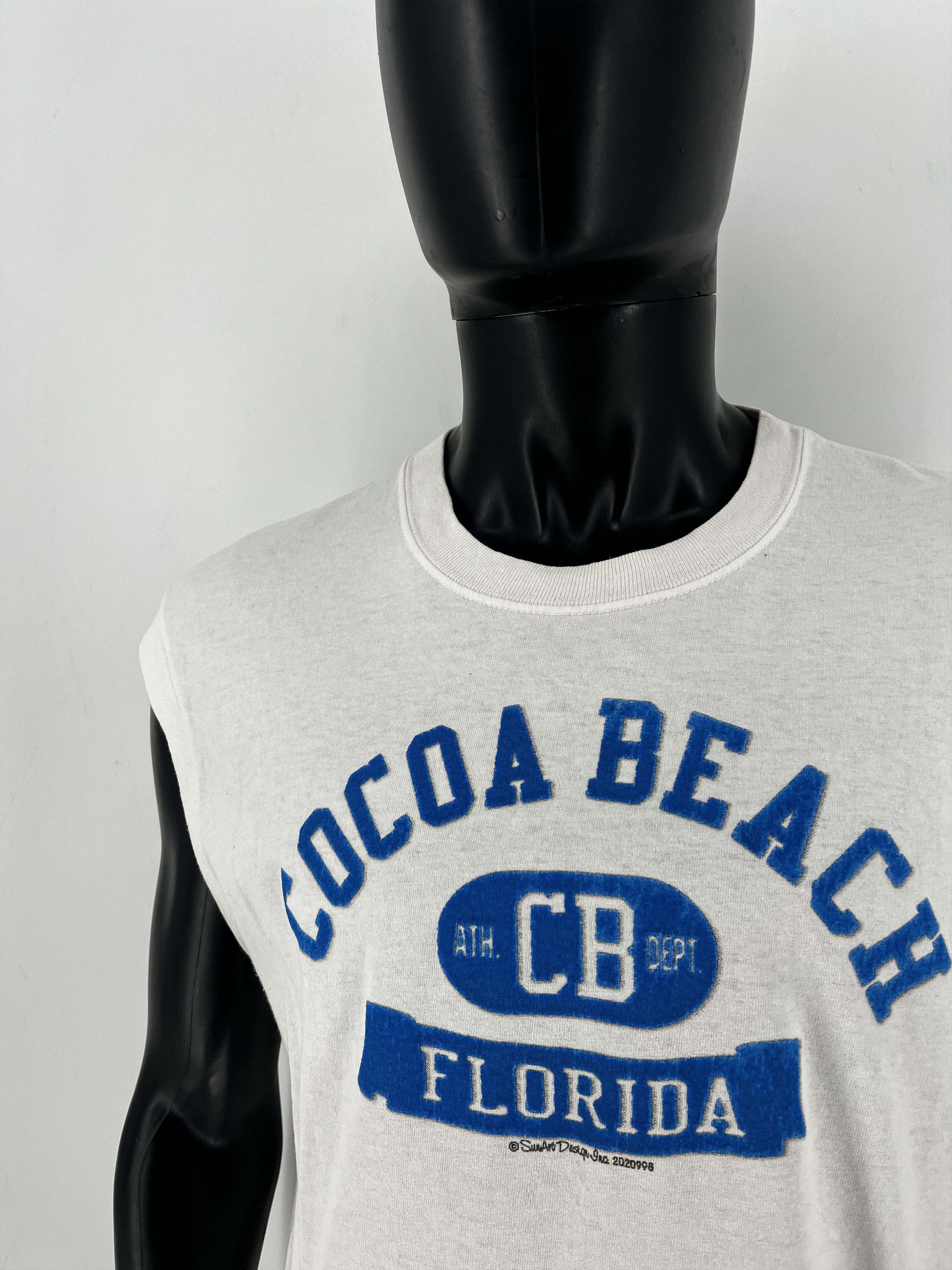 Vintage Vintage Cal Cru Cocoa Beach Florida Tank Top XL Made in USA Size US XL / EU 56 / 4 - 6 Thumbnail