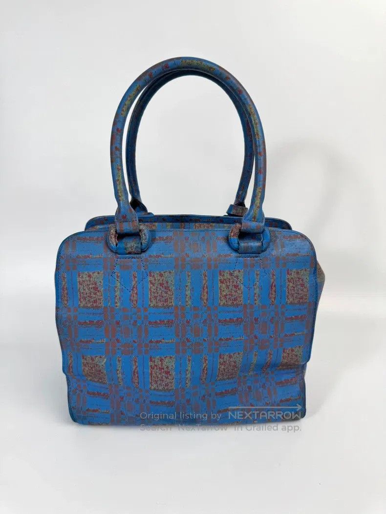Vivienne Westwood Vivienne Westwood size os Blue Plaid Handbag/Shoulder Bag/o Size ONE SIZE - 4 Thumbnail