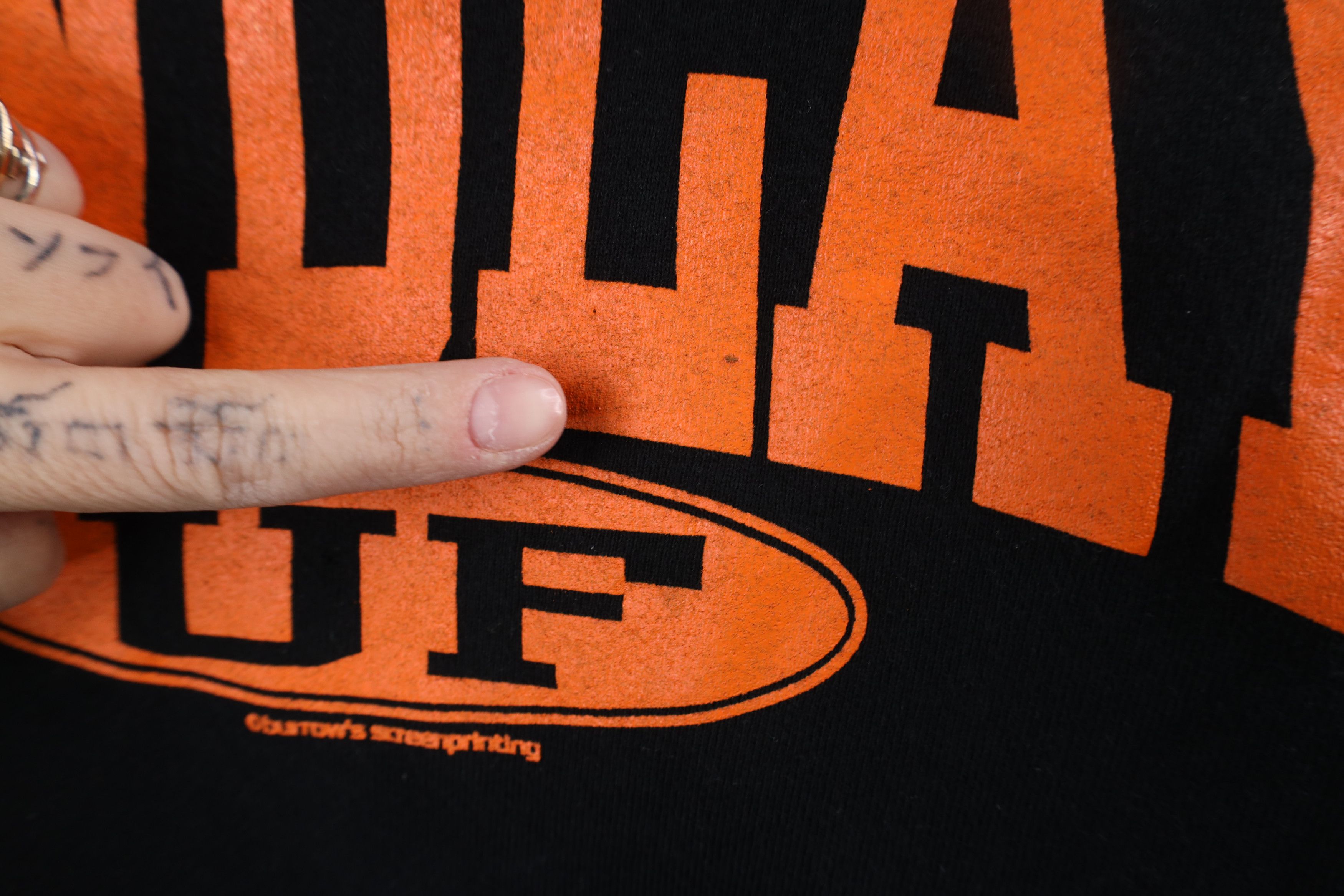 Vintage Vintage 90s University of Findlay Sweatshirt Heavyweight Size US XL / EU 56 / 4 - 5 Thumbnail