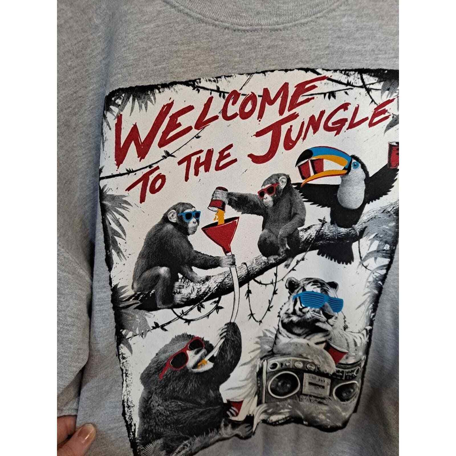 Riot Society Riot Society Welcome To The Jungle Sweatshirt Size Large Size US L / EU 52-54 / 3 - 2 Thumbnail