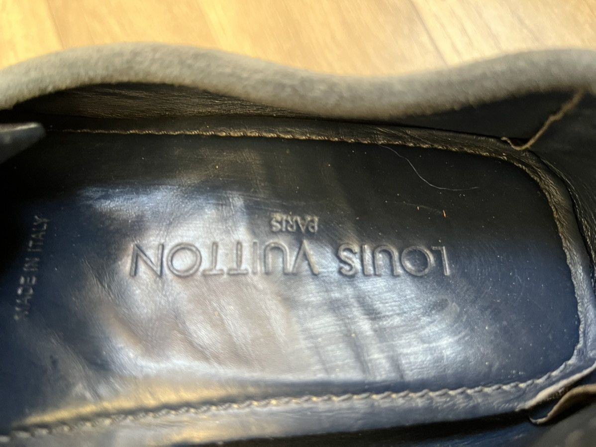 Louis Vuitton Louis Vuitton montcarlo blue suede loafers Size US 8 / EU 41 - 12 Thumbnail
