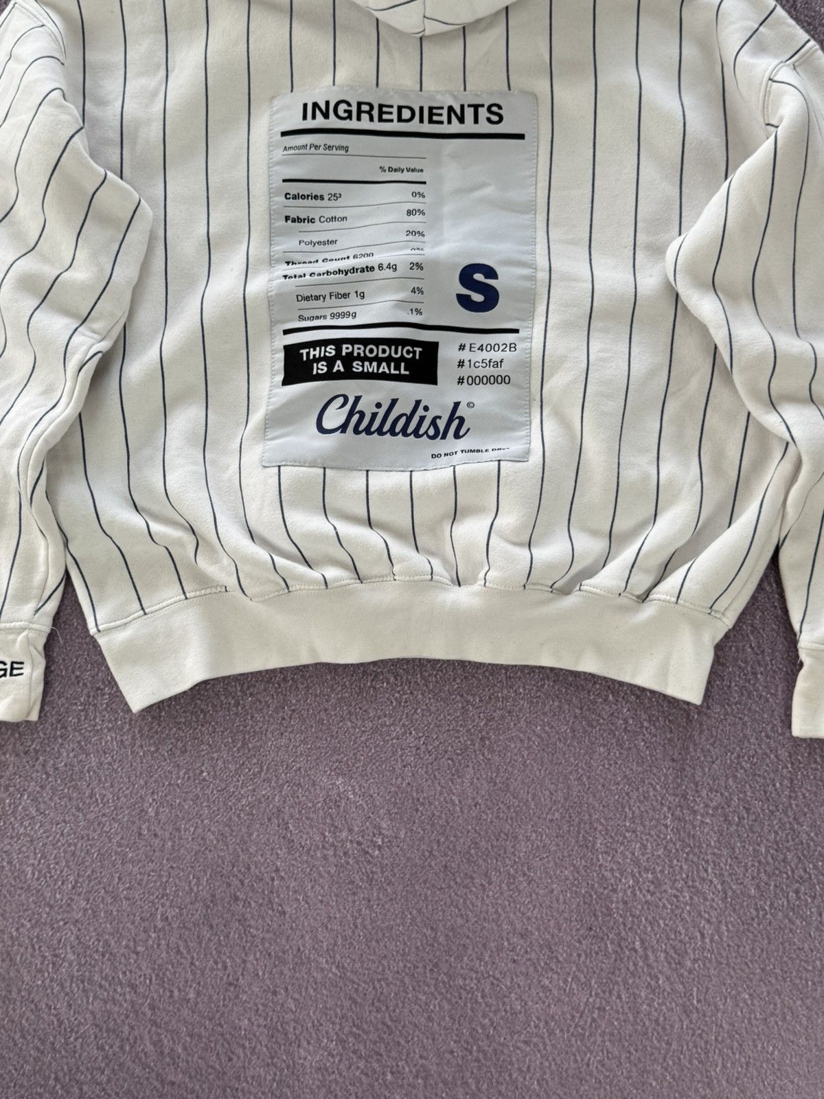 CHILDS Childish Hoodie Baggy Boxy SkateGang Style Y2K Size US S / EU 44-46 / 1 - 4 Thumbnail