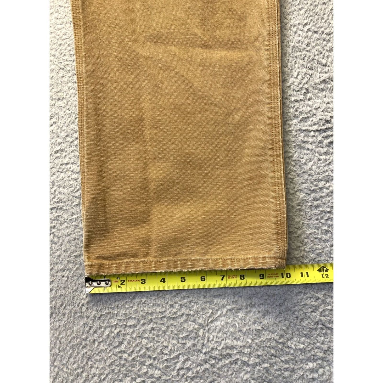 Carhartt Carhartt Dungaree Carpenter Pants Men 44x30 Brown Canvas Workwear Pockets Relaxed High Rise Jeans/ Pants Size US 44 / EU 60 - 5 Thumbnail