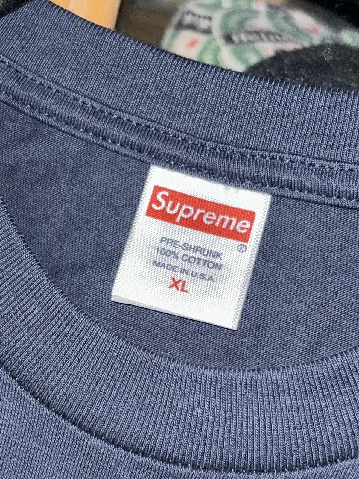 Supreme Supreme Blank L/S Tee Shirt Long Sleeve T/Shirt size XL NEW Size US XL / EU 56 / 4 - 3 Thumbnail