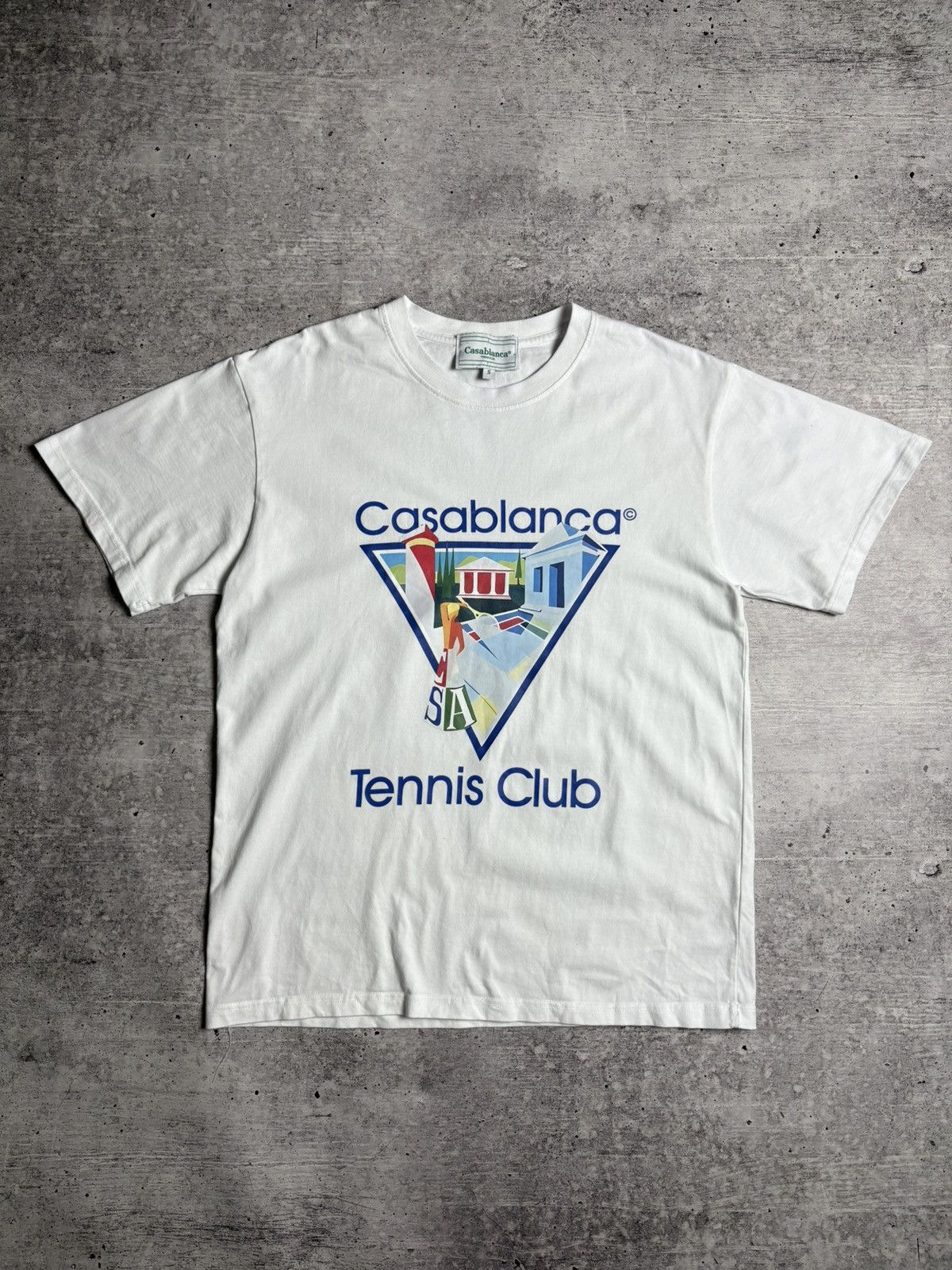 Casablanca Vintage Logo Tshirt