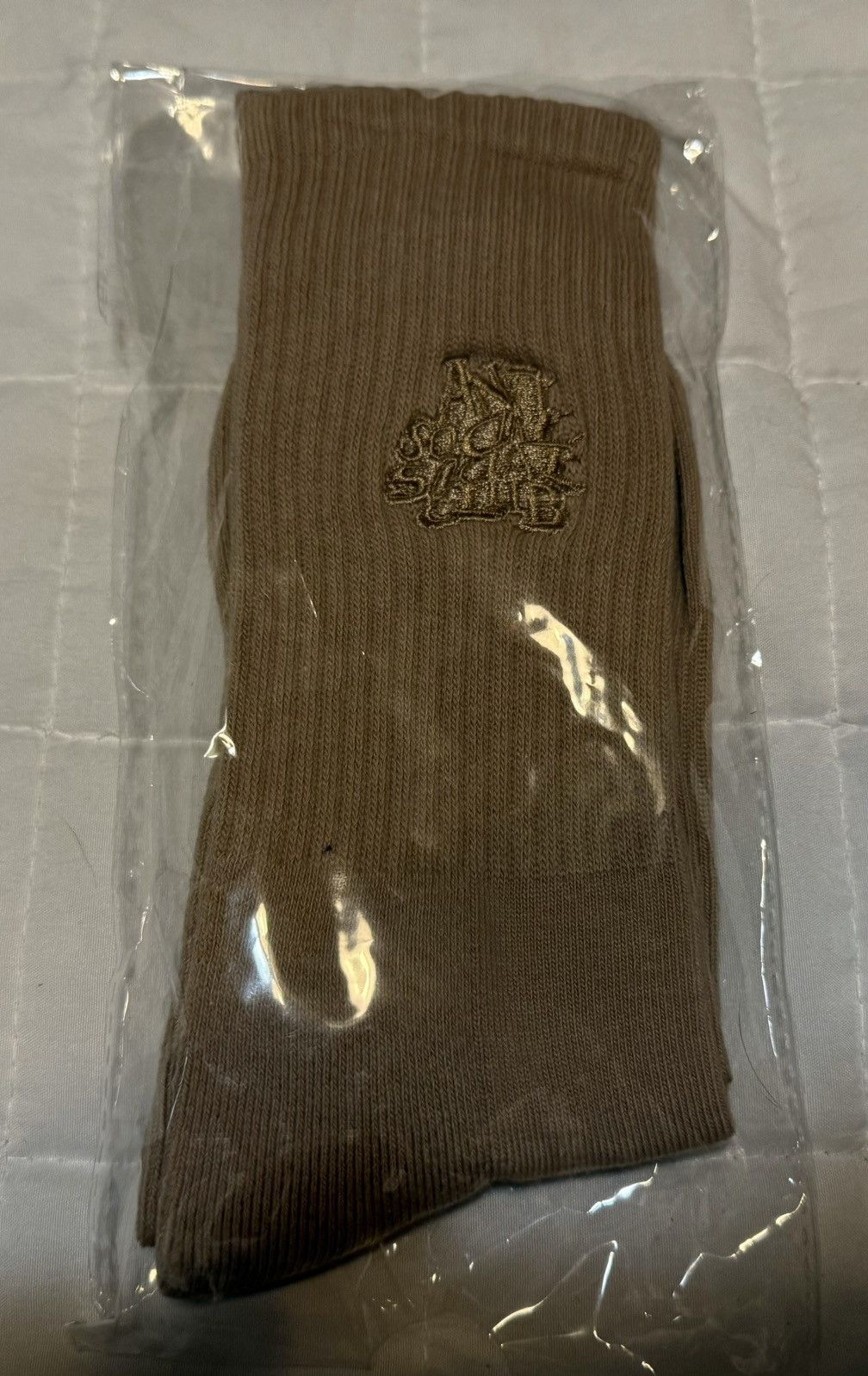 Anti Social Social Club AntiSocialSocialClub “Jealousy” Socks - Brown Size ONE SIZE - 2 Thumbnail
