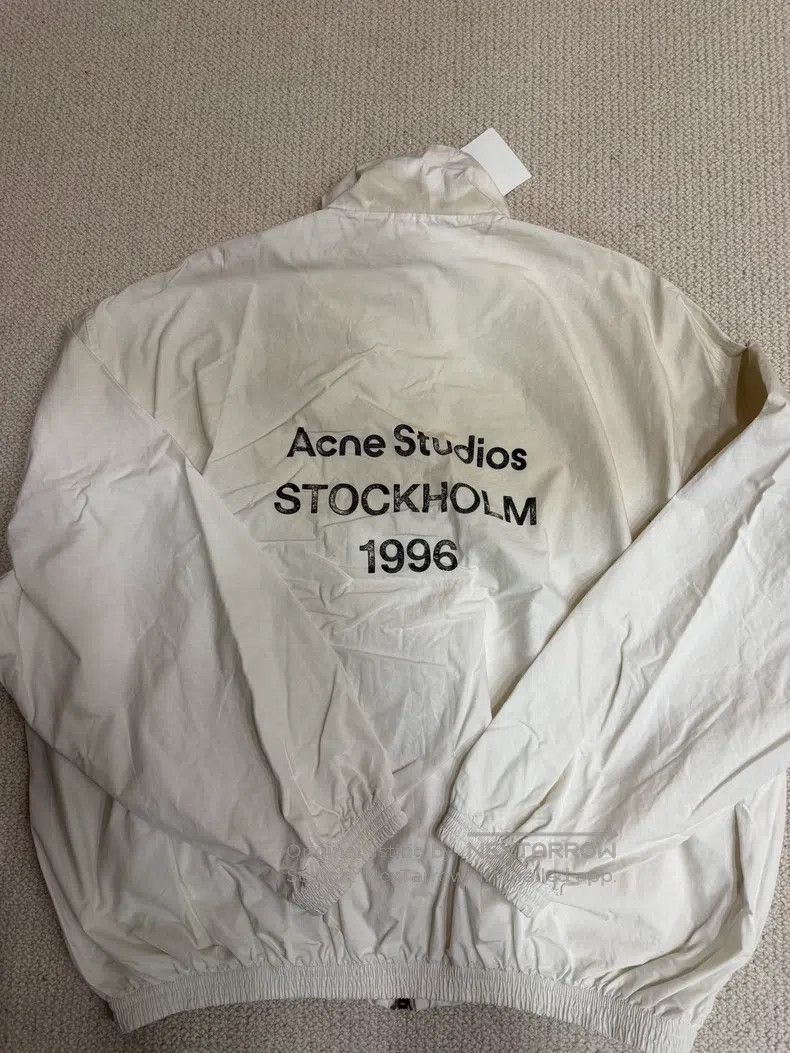 Acne Studios Acne Studios 1996 White Mud Dyed Jacket, Distressed White Size US S / EU 44-46 / 1 - 2 Thumbnail
