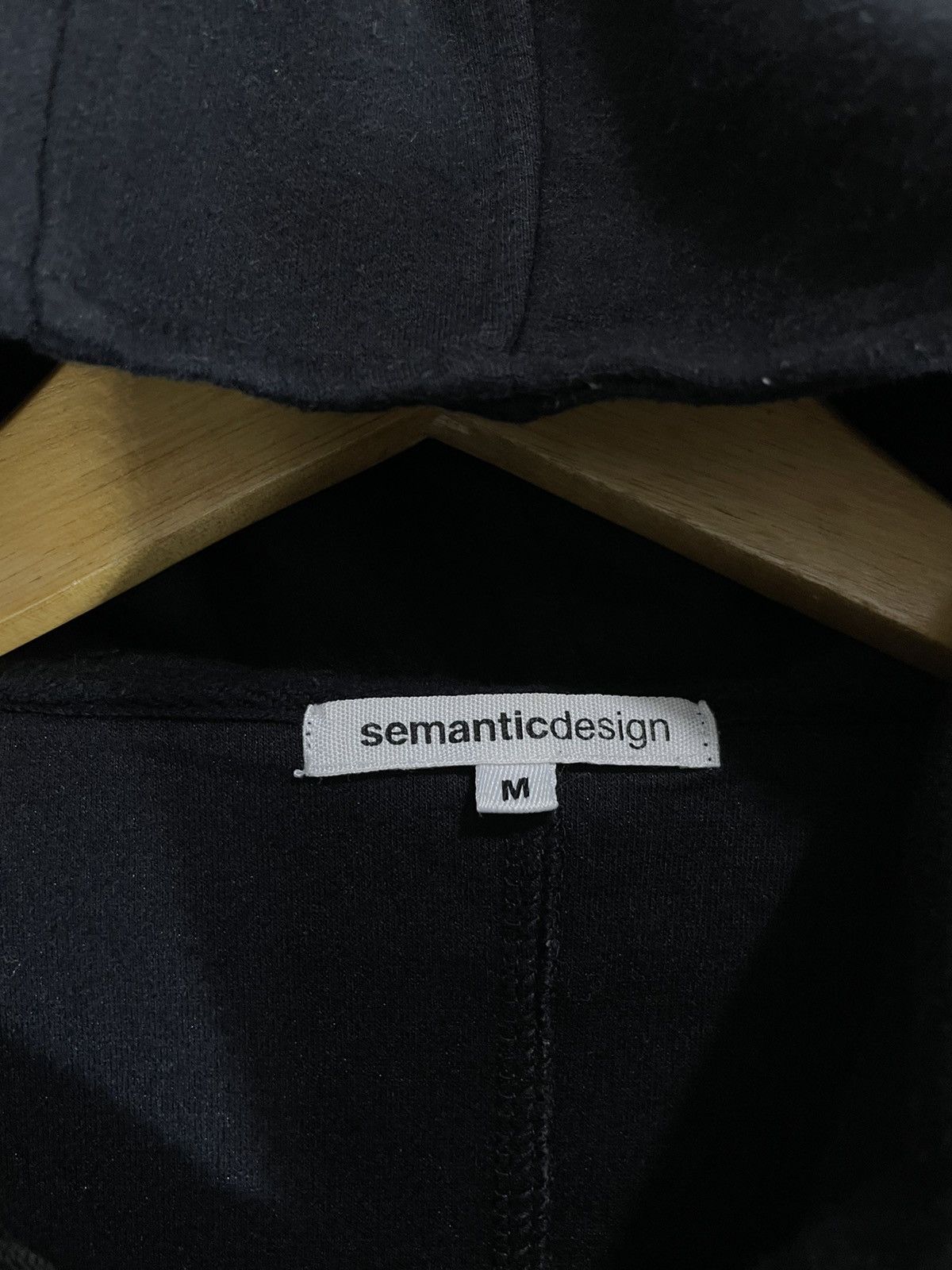 semanticdesign SEMANTIC MULTI ZIPPER HOODIE GOTHIC BONDAGE STYLE Size US M / EU 48-50 / 2 - 4 Thumbnail