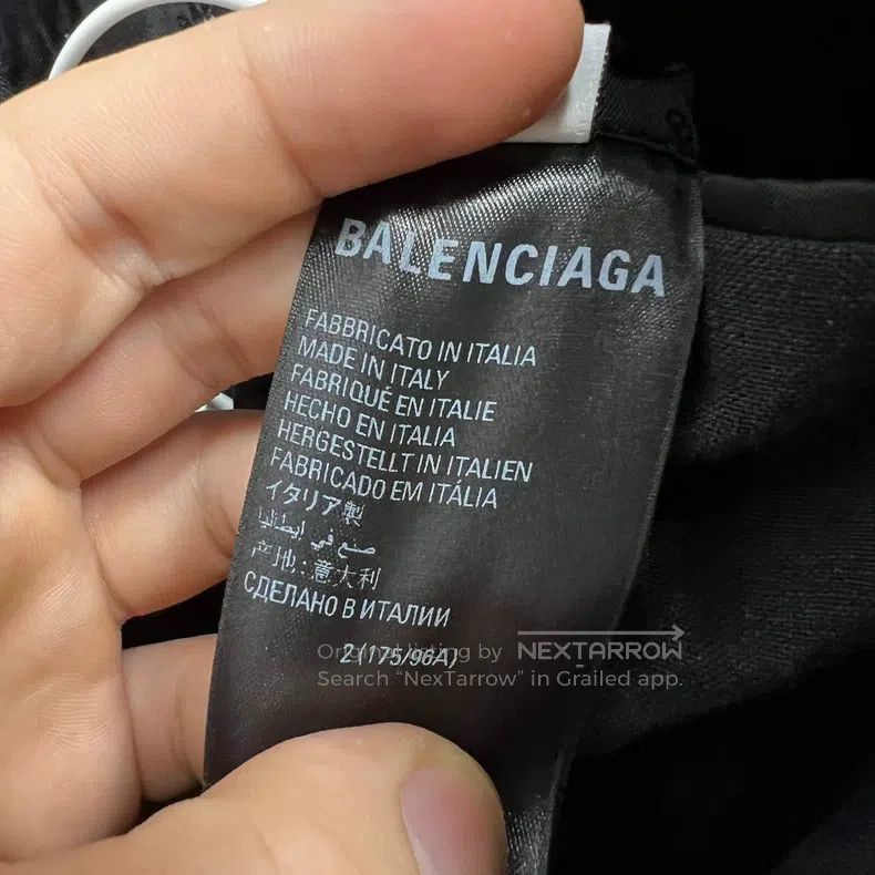 Balenciaga Balenciaga Black Destroyed Suit Double Breasted Jacket Size US M / EU 48-50 / 2 - 6 Thumbnail