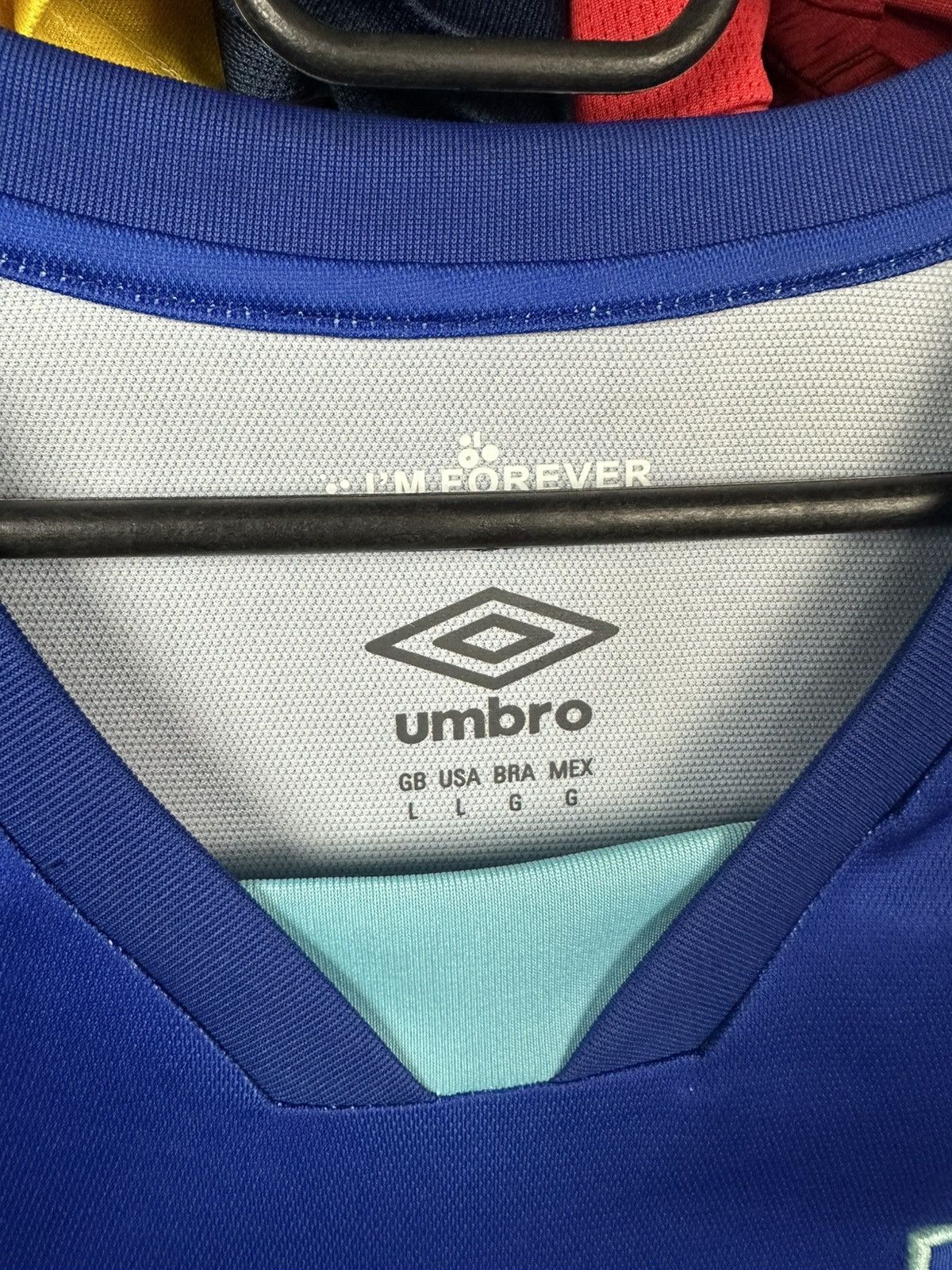 Umbro WEST UMBRO HAM UNITED 2023 2024 SOCCER SOCCER FOOTBALL SHIRT Size US L / EU 52-54 / 3 - 5 Thumbnail