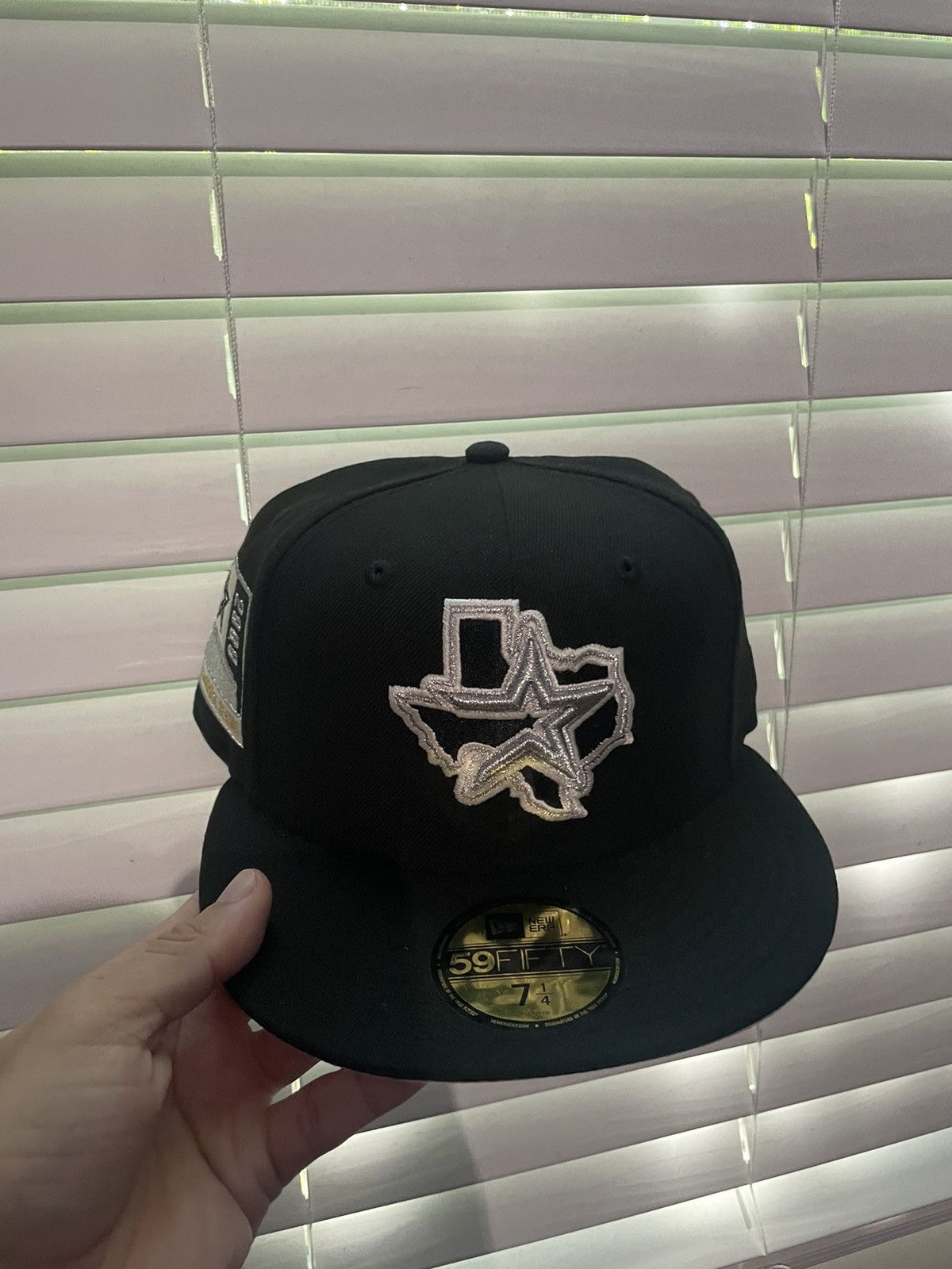 Casquette New Era 59Fifty Houston Astros Heartbreakers - Noire, Taille 7 3/8, Neuve