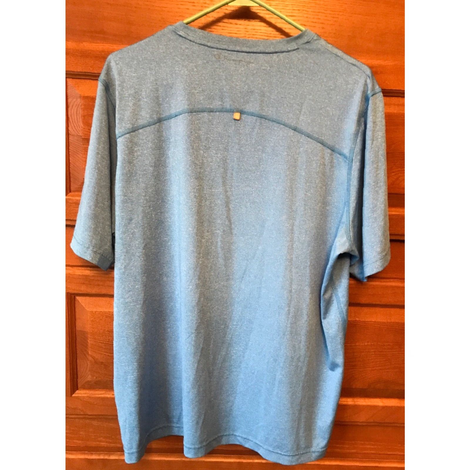 Champion Champion Elite Men T Shirt XL Light Blue Short Sleeve Fitness B382 Mens XL Blue T-Shirt Size US XL / EU 56 / 4 - 2 Thumbnail