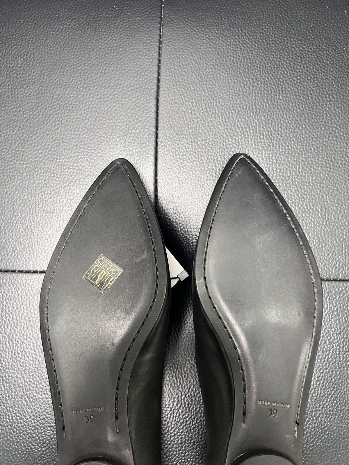 Uma Wang Uma Wang Pointed Toe Leather Ballet Flats Size US 9 / IT 39 - 17 Thumbnail