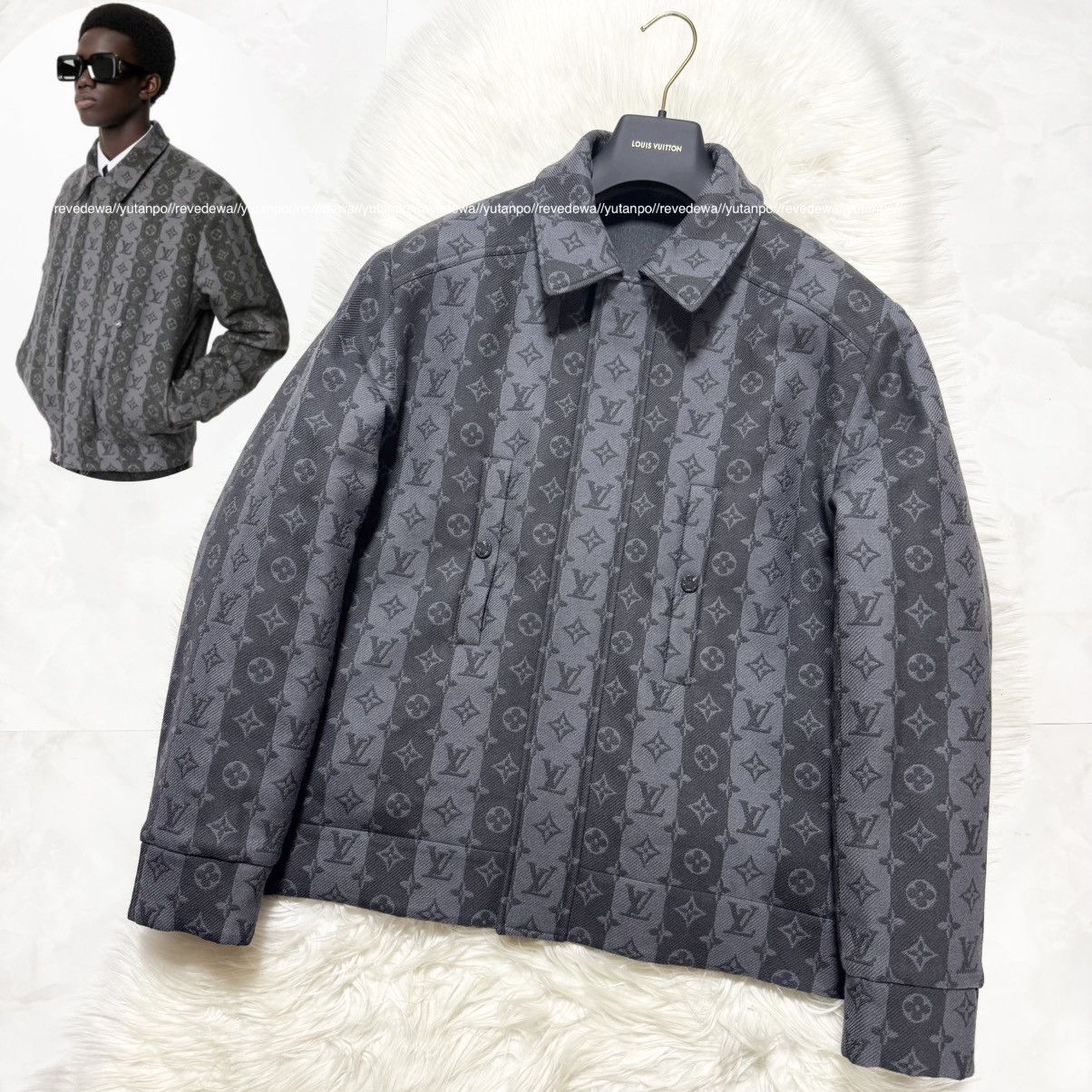 Louis Vuitton Louis Vuitton x NIGO Reversible Monogram Jacket, Size US M / EU 48-50 / 2 - 1 Thumbnail