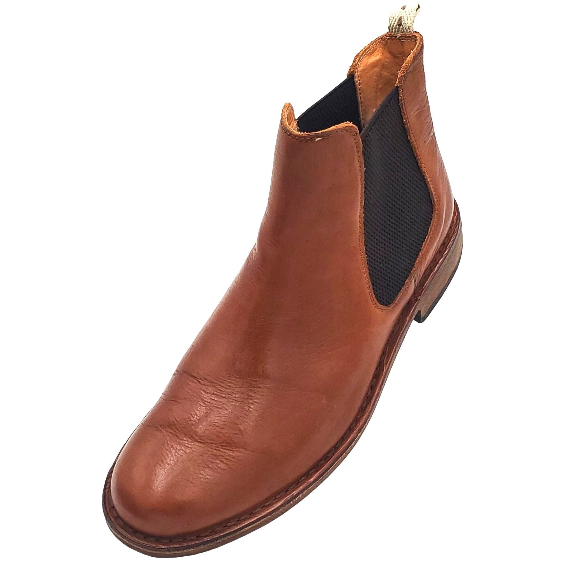image of Italian Astroflex Bitflex Men's Size 11 Brown Tan Leather Ch Shoes