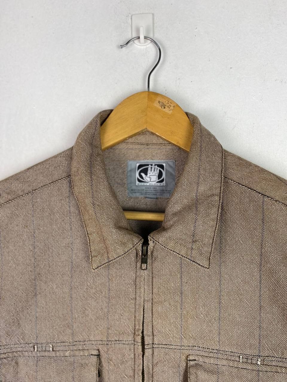 Body Glove vintage 90s body glove double pocket striped jacket Size US L / EU 52-54 / 3 - 4 Thumbnail