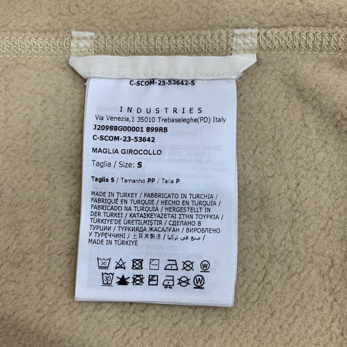 Moncler Moncler Maglia Series Brown Flocked Logo Sweatshirt K26WX Size S / US 4 / IT 40 - 7 Thumbnail