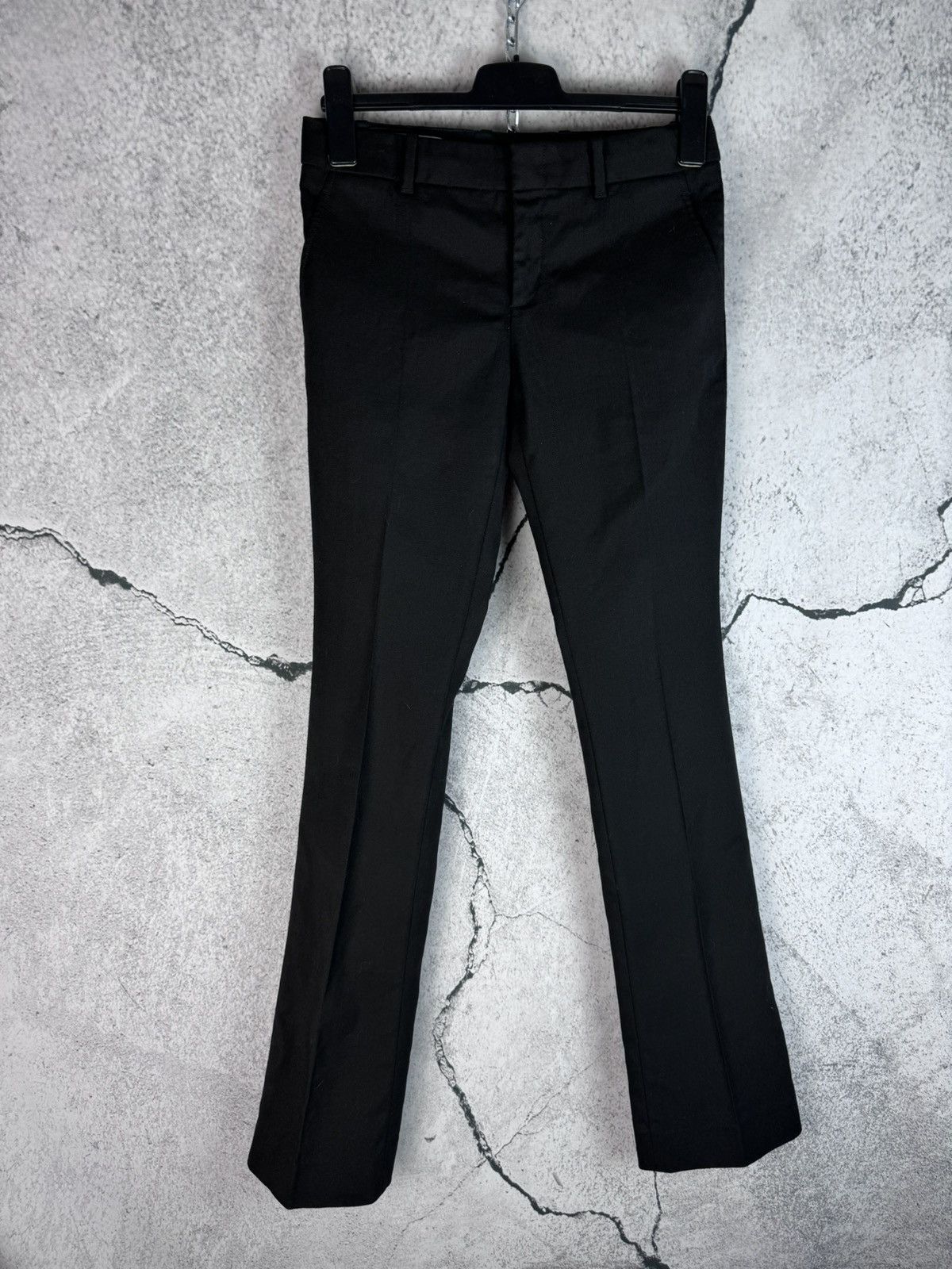 Gucci GUCCI Women Straight Pants 800108 ZARRR1000 Black