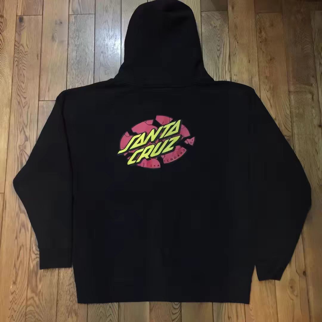 VIBE Skateboard Crack Print Hoodie Size US M / EU 48-50 / 2 - 1 Thumbnail