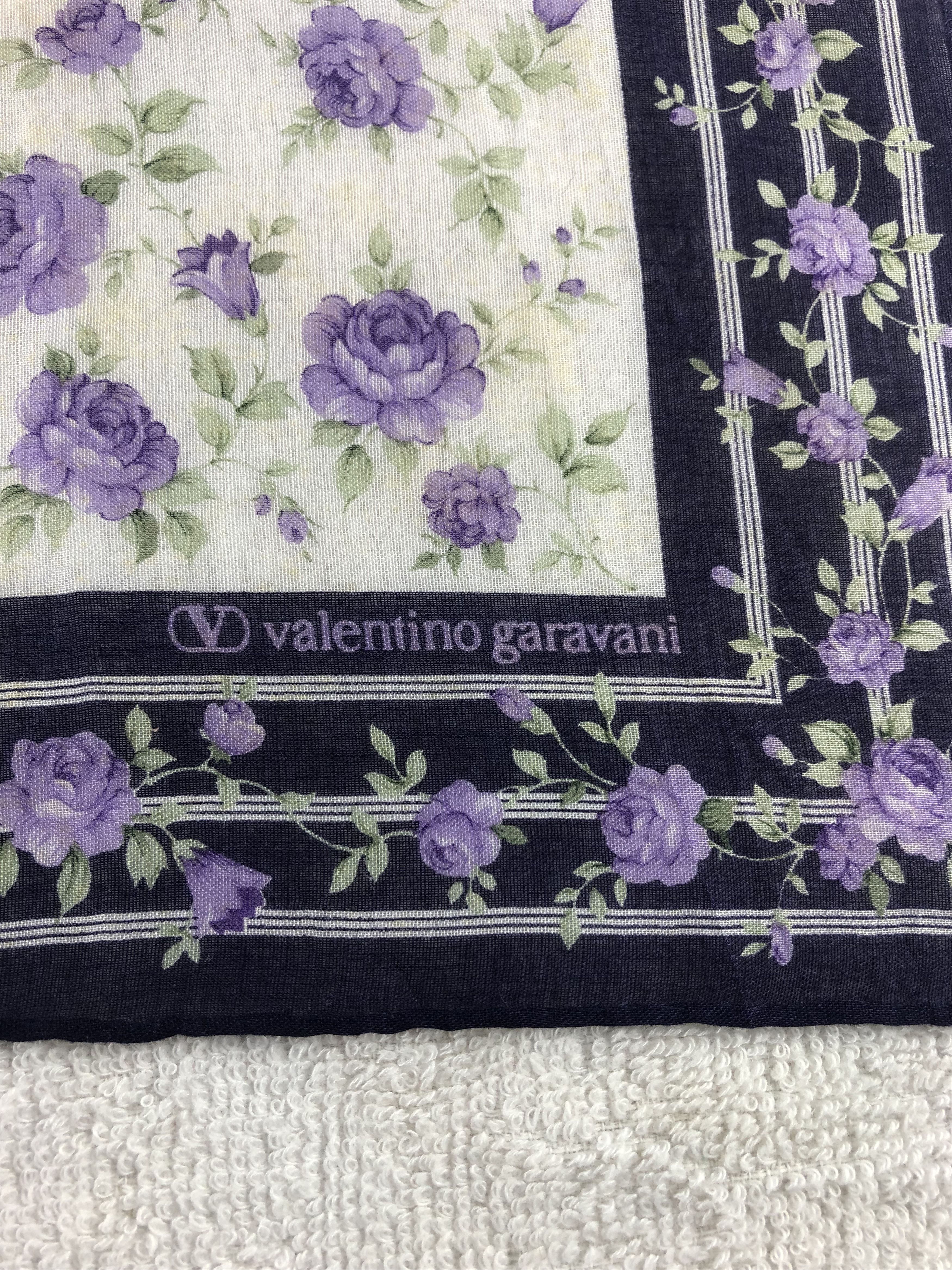 Valentino × Vintage Valentino Garavani Handkerchief / Bandana / Neckerchief Size ONE SIZE - 5 Thumbnail