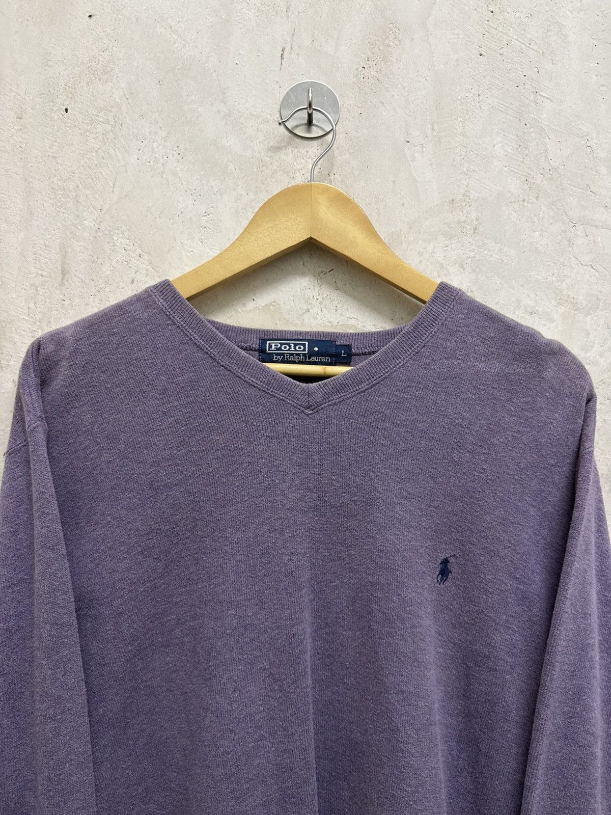 Polo Ralph Lauren Vintage Polo Ralph Lauren Small Pony Soft Purple Size US XXL / EU 58 / 5 - 2 Thumbnail