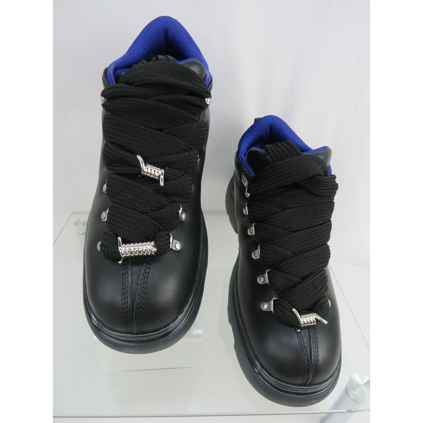 Burberry BURBERRY TREK BLACK LEATHER LACE HIKING BOOTS US 13 46 ITL Size US 13 / EU 46 - 12 Thumbnail
