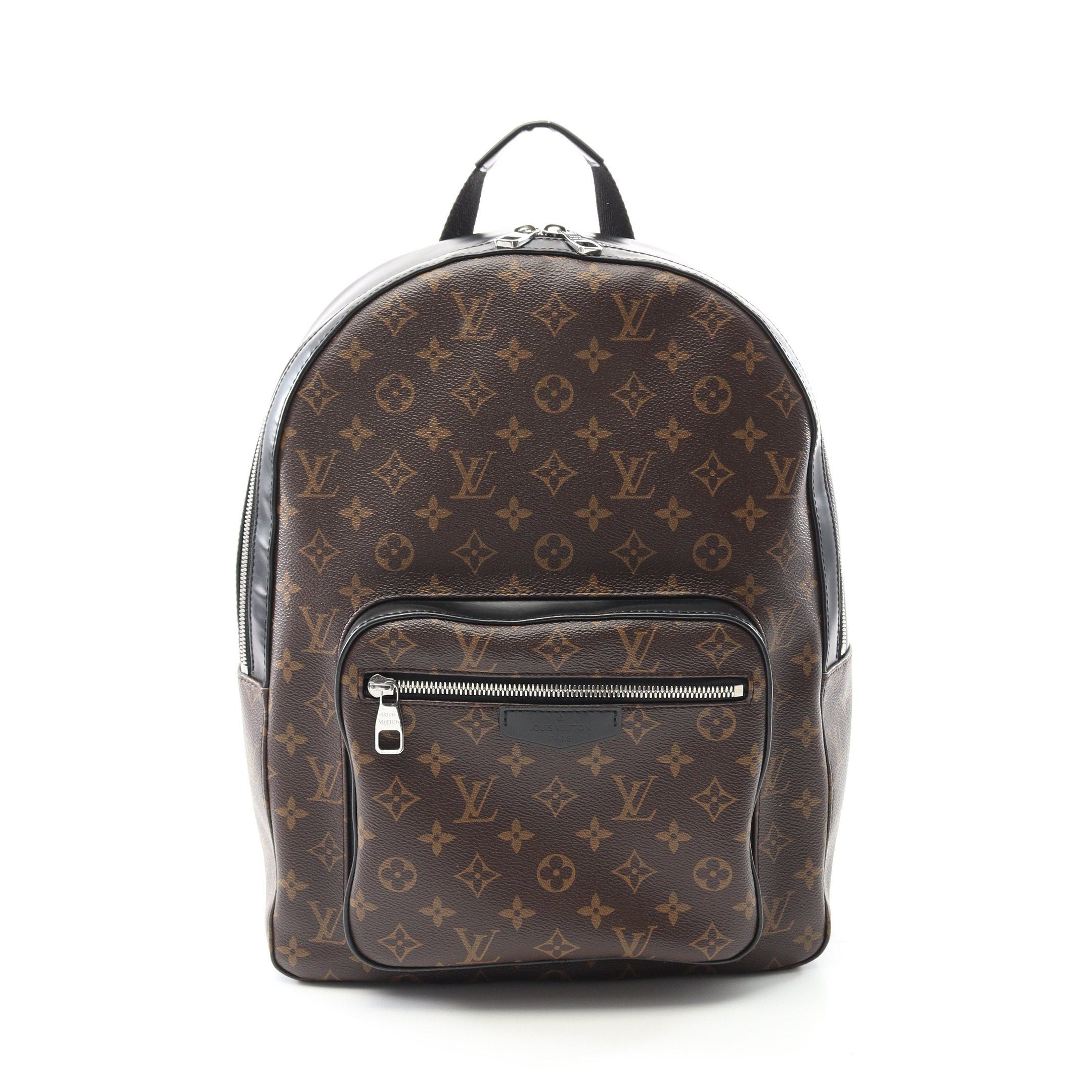 Louis Vuitton Louis Vuitton Josh Monogram Macassar Backpack Rucksack Leather Brown Black Size ONE SIZE - 1 Thumbnail