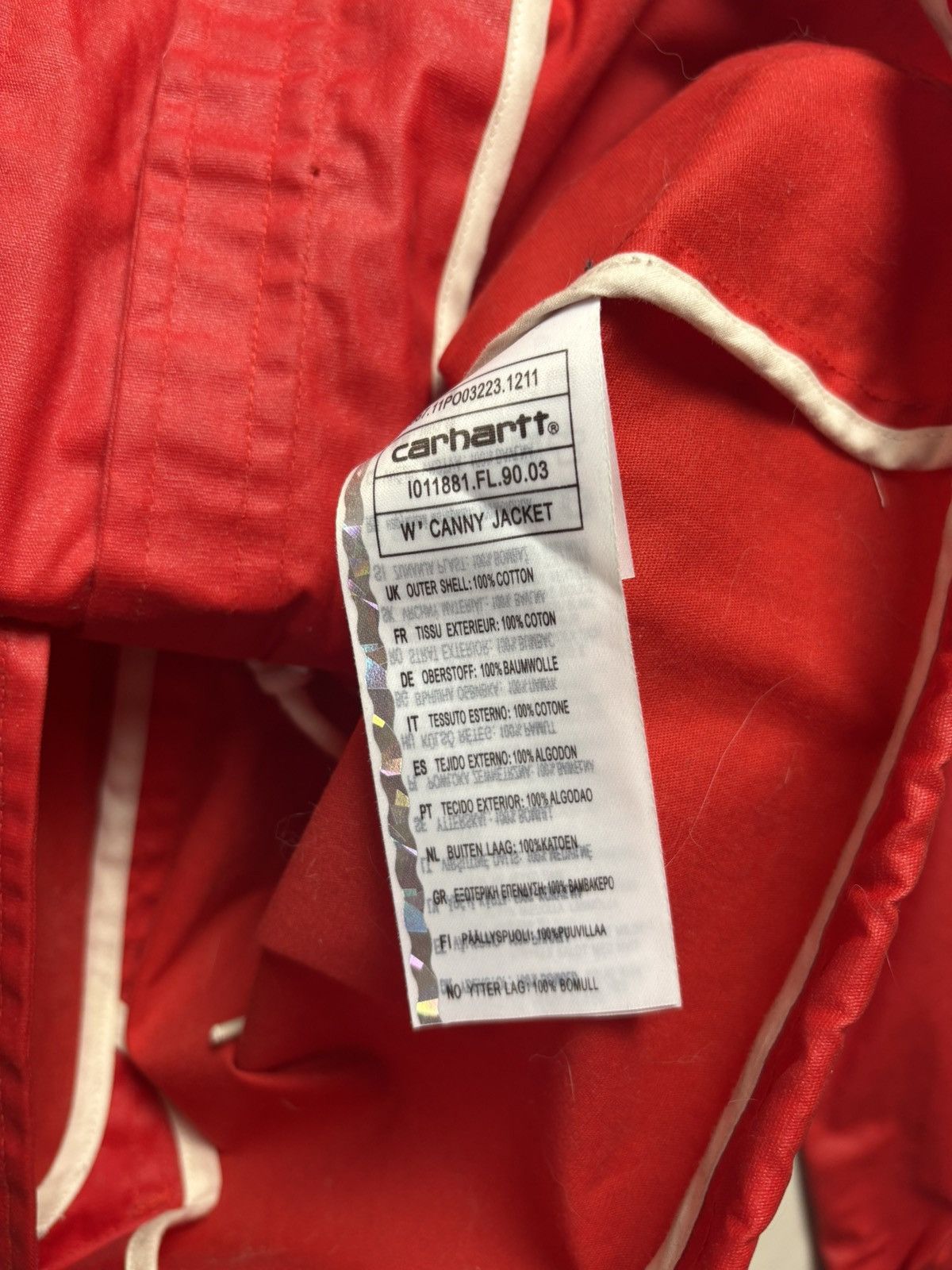 Carhartt Vintage Carhartt Rain Coats Size S / US 4 / IT 40 - 6 Thumbnail