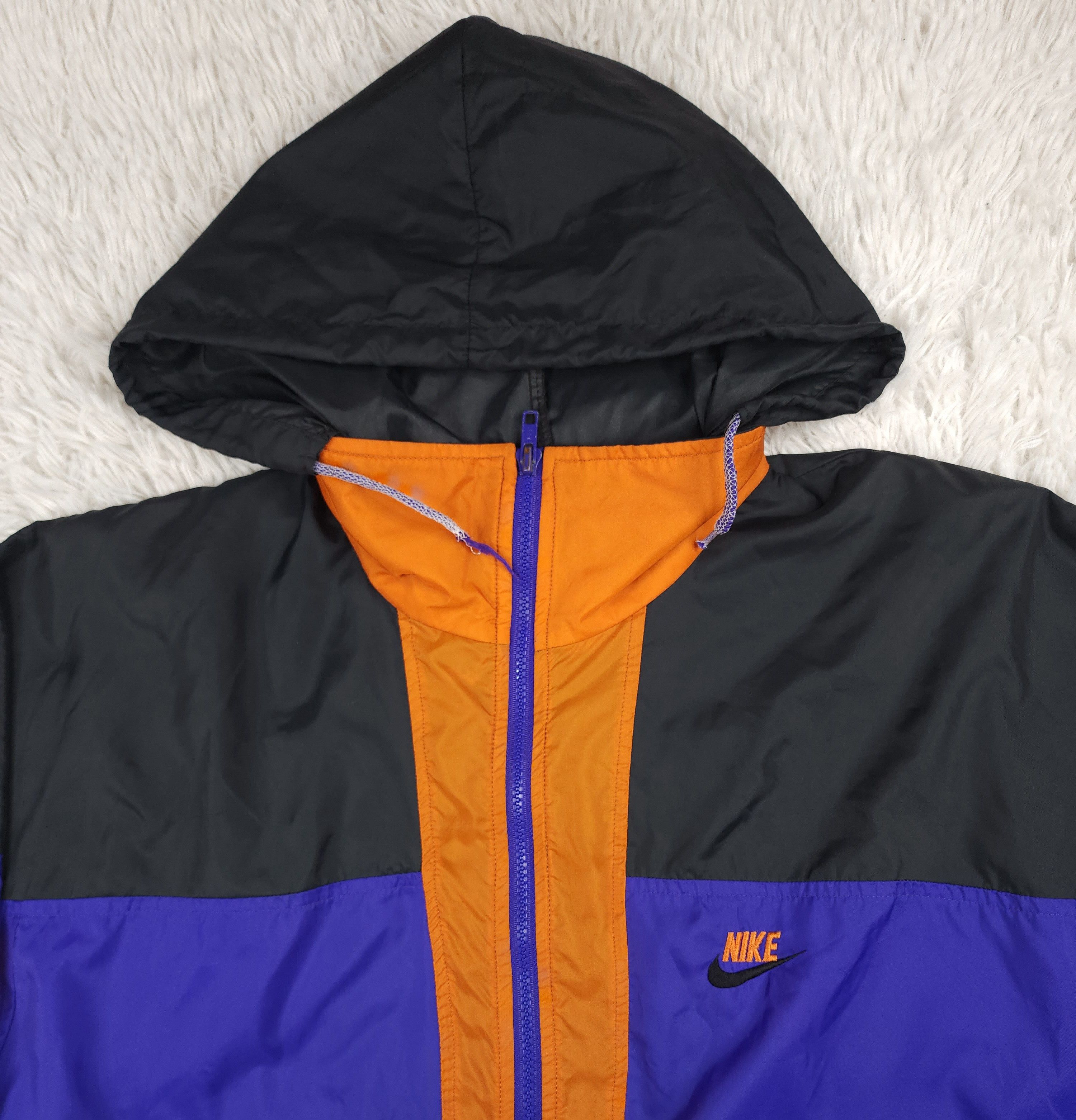 Nike Vintage Nike woman's windbreaker jacket Size L / US 10 / IT 46 - 4 Thumbnail