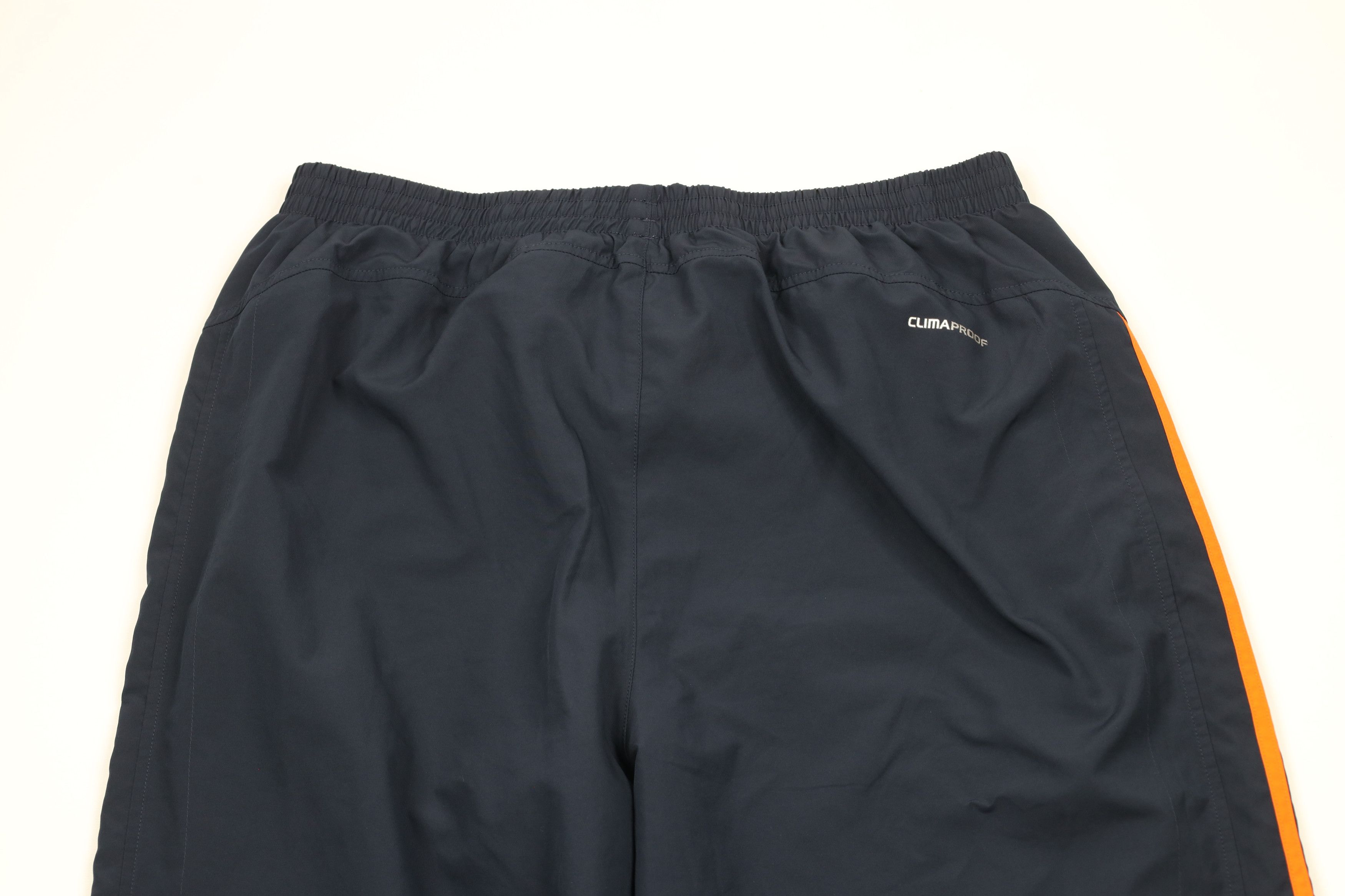 Adidas × Vintage Vintage Adidas Striped Lined Wide Leg Pants Navy Blue Orange Size US 38 / EU 54 - 12 Thumbnail
