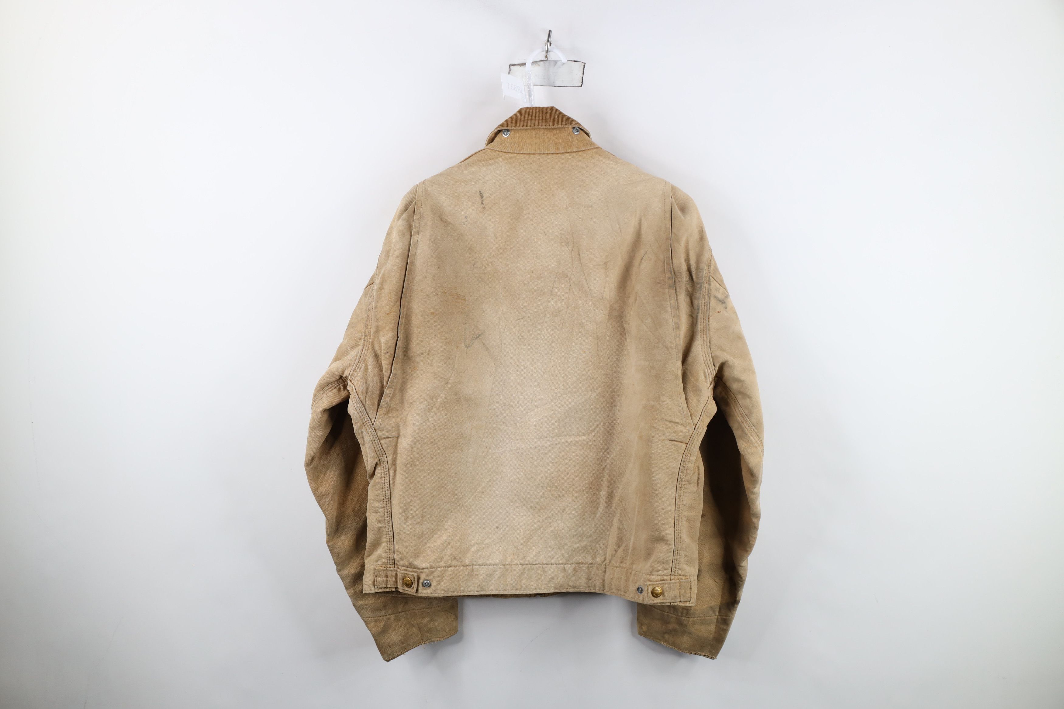 Carhartt Vintage 80s Carhartt 100 Year Lined Detroit Jacket USA Size US L / EU 52-54 / 3 - 13 Thumbnail