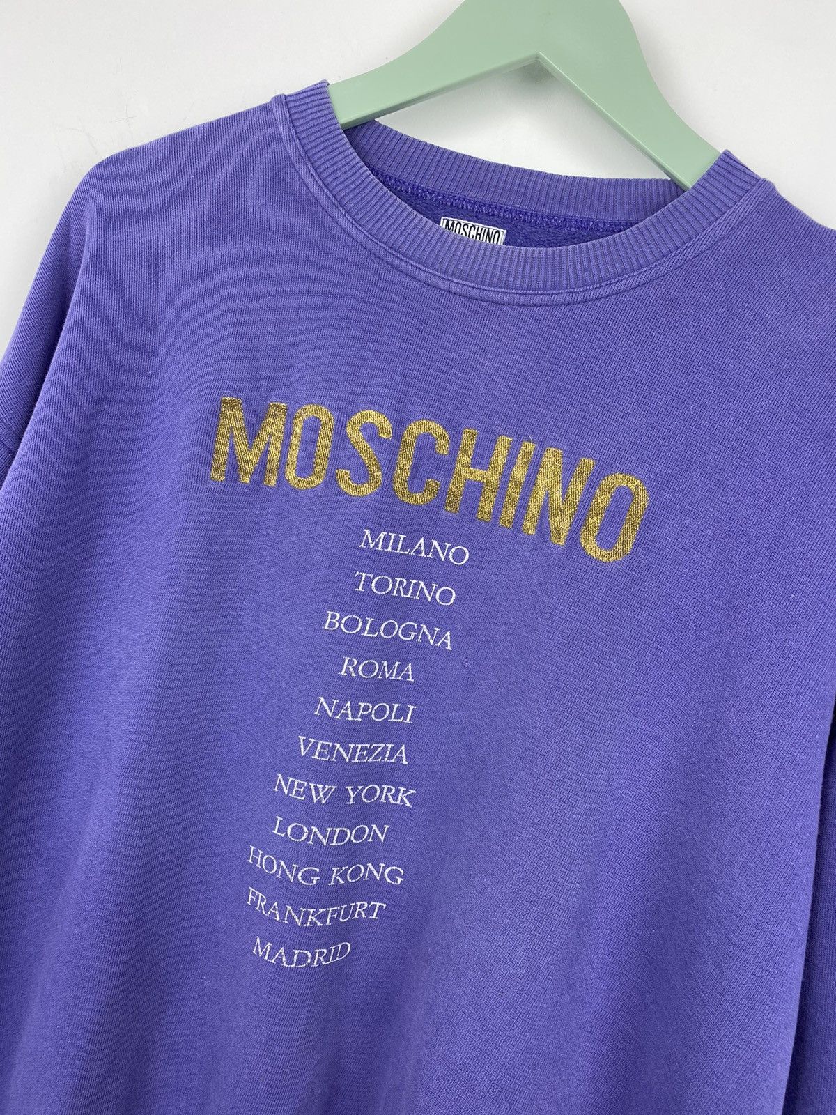 Moschino Vintage Moschino Junior Sweatshirt like Versace Size S / US 4 / IT 40 - 2 Thumbnail